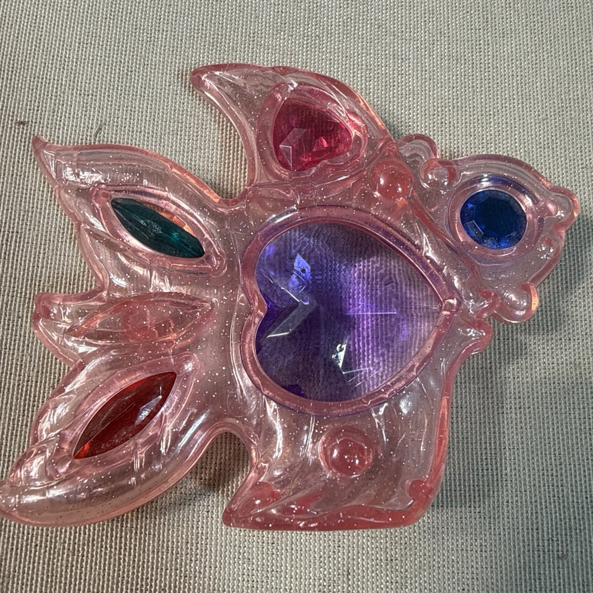 Vintage 1994 Hasbro Magic Treasure Rocks Kitty Fish Complete Gems Figures Pair