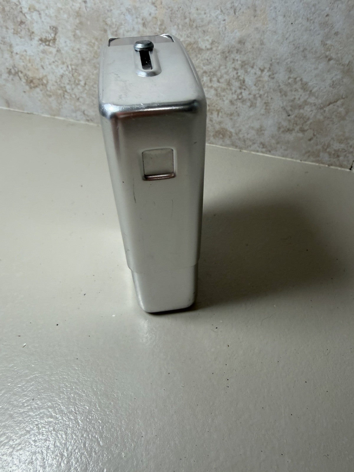 Vintage Park Industries Aluminum Cigarette Pack Holder Case Floral Embossed