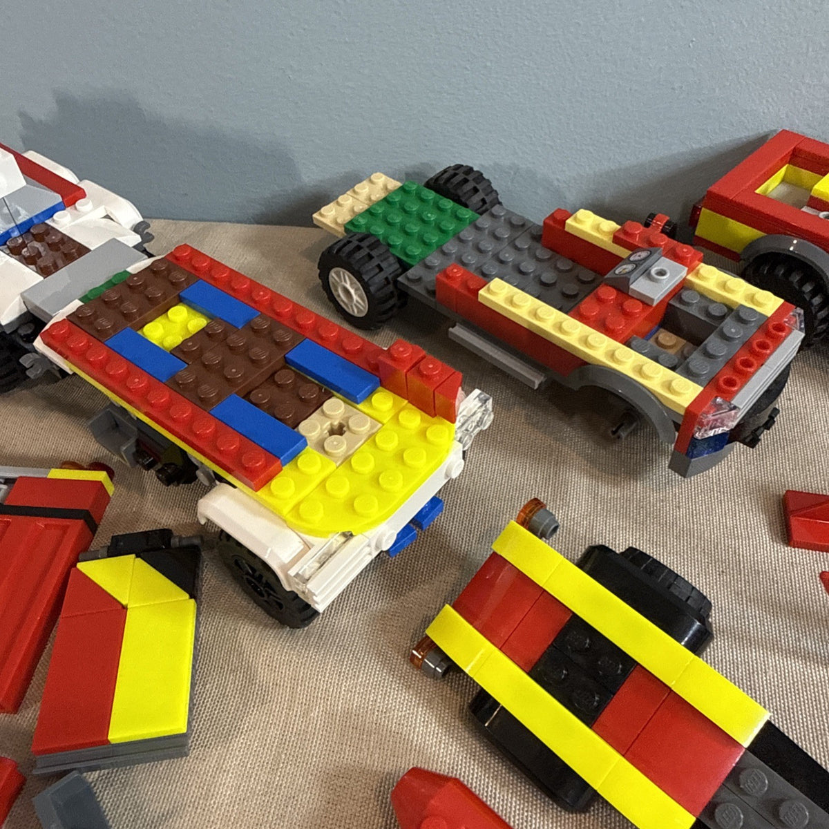 LEGO Fire Rescue Lot of Minifigures Firefighters Vehicles Accessories Parts