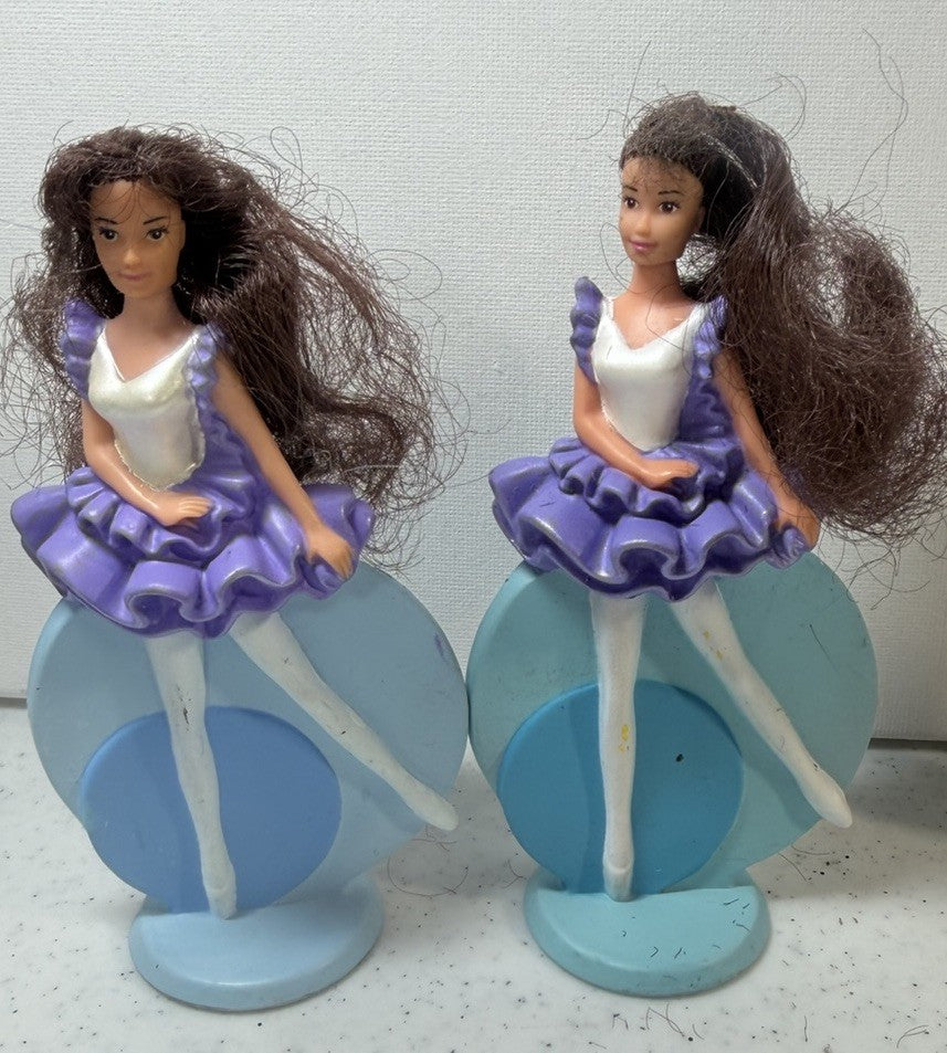 Vintage 1992 1993 McDonald's Barbie Happy Meal Toy Lot 12 Figurines