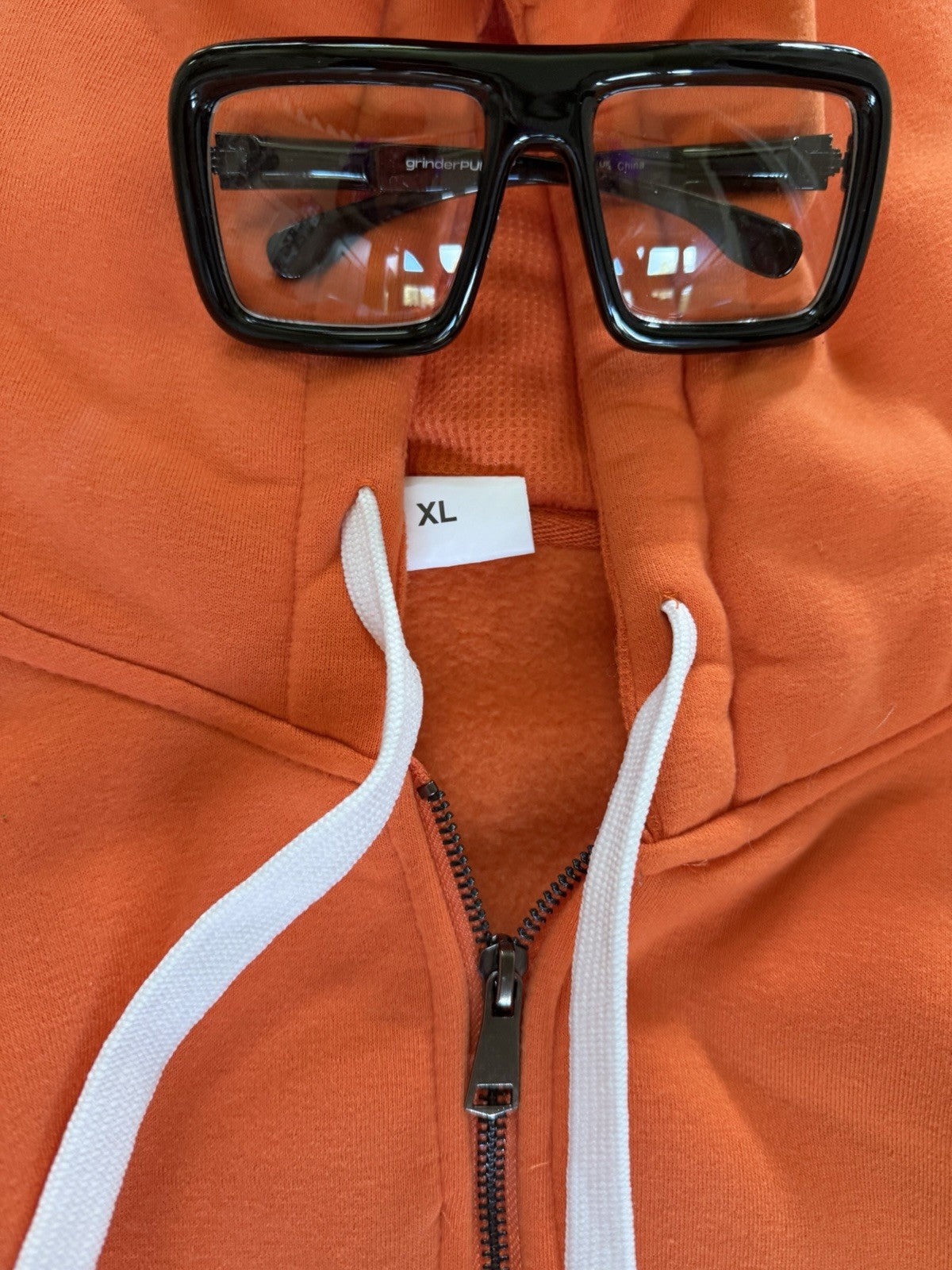 Vector Perkins Despicable Me Halloween Costume Orange Tracksuit  XL + Glasses