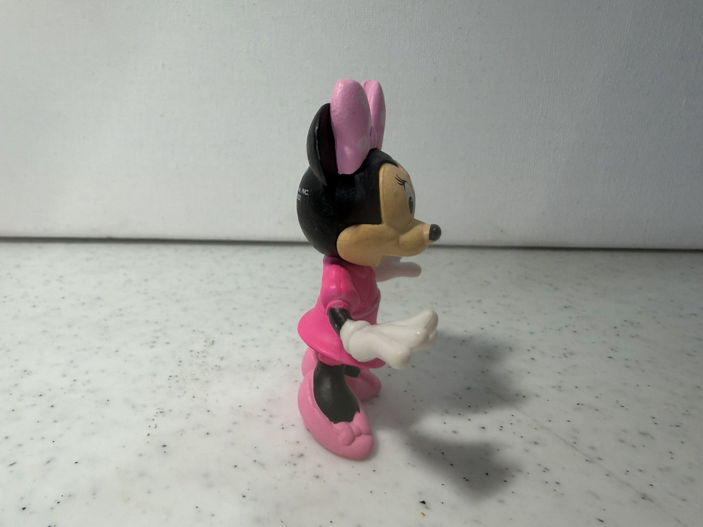 Disney Minnie Mouse Red Dress Figure Lot of 4 Vintage PVC Cake Topper Toy Set