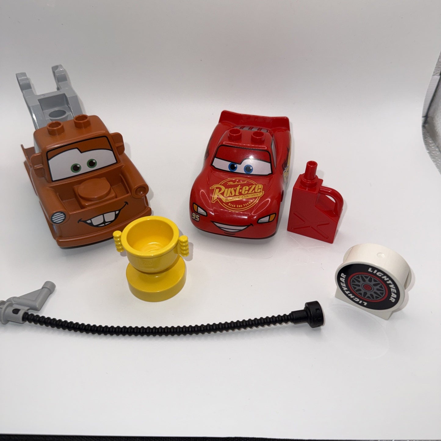 LEGO DUPLO Disney Pixar Cars Lightning McQueen Mater Mixed Lot Items