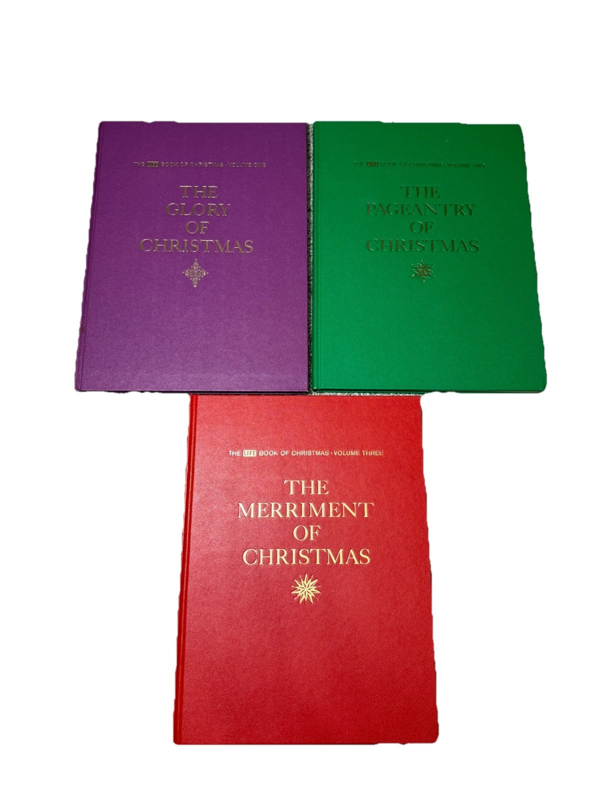 Vintage 1963 Time Life Book of Christmas 3 Volume Set Hardcover