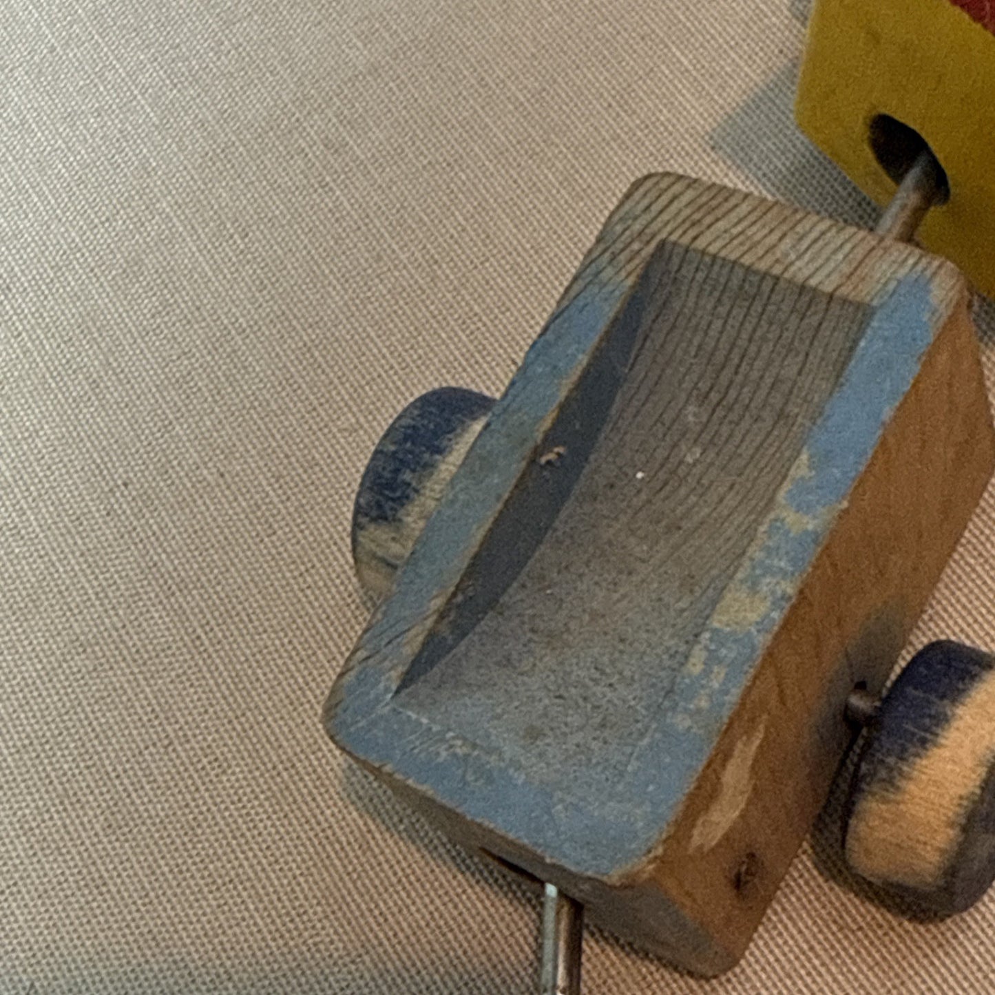 Vintage Fisher Price #215 Choo Choo Train Pull Toy 1950s Wooden Classic