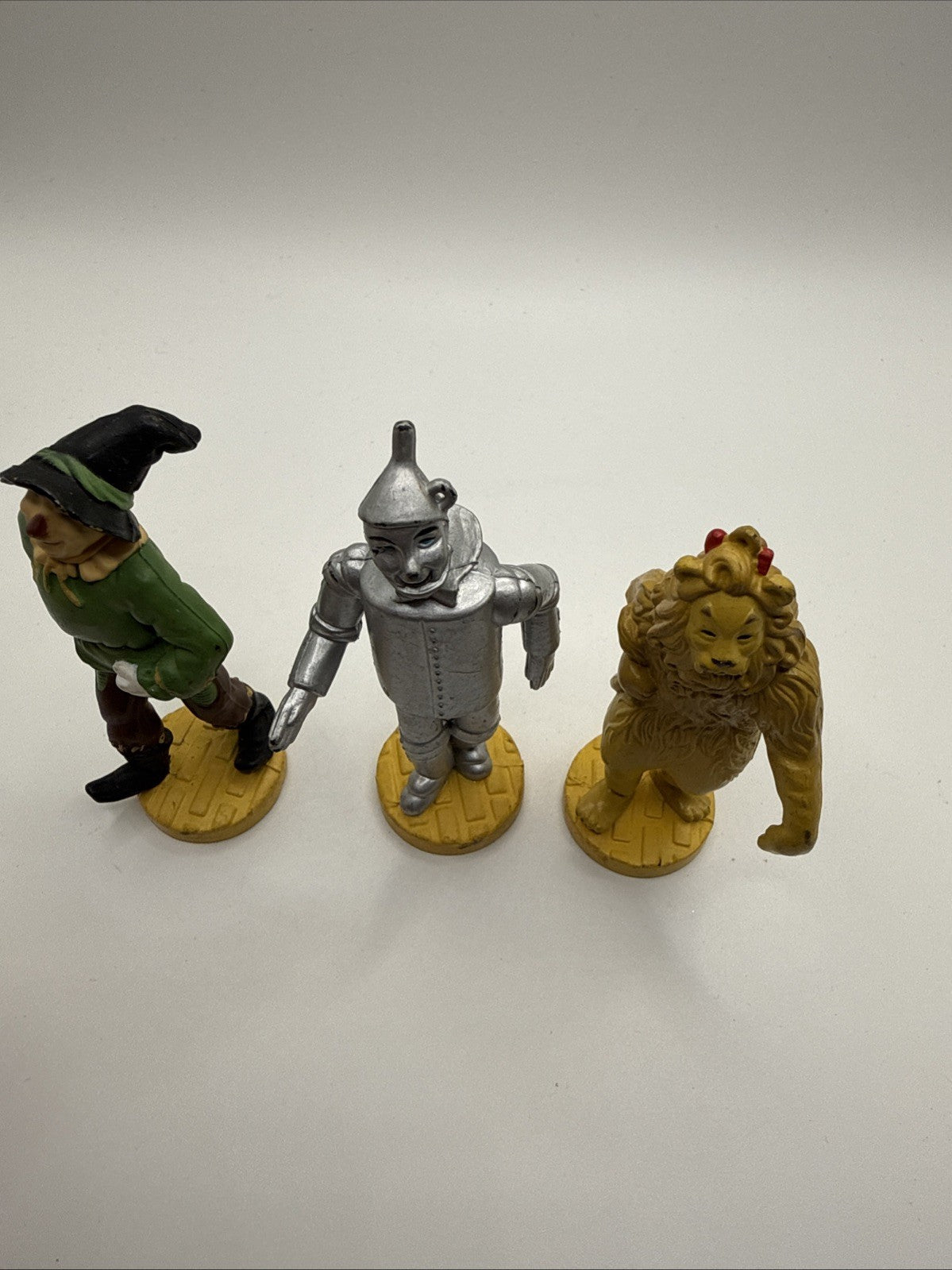 Vintage Wizard Of Oz Figure Lot Loews Ren MGM Turner 3 Piece Set 1987