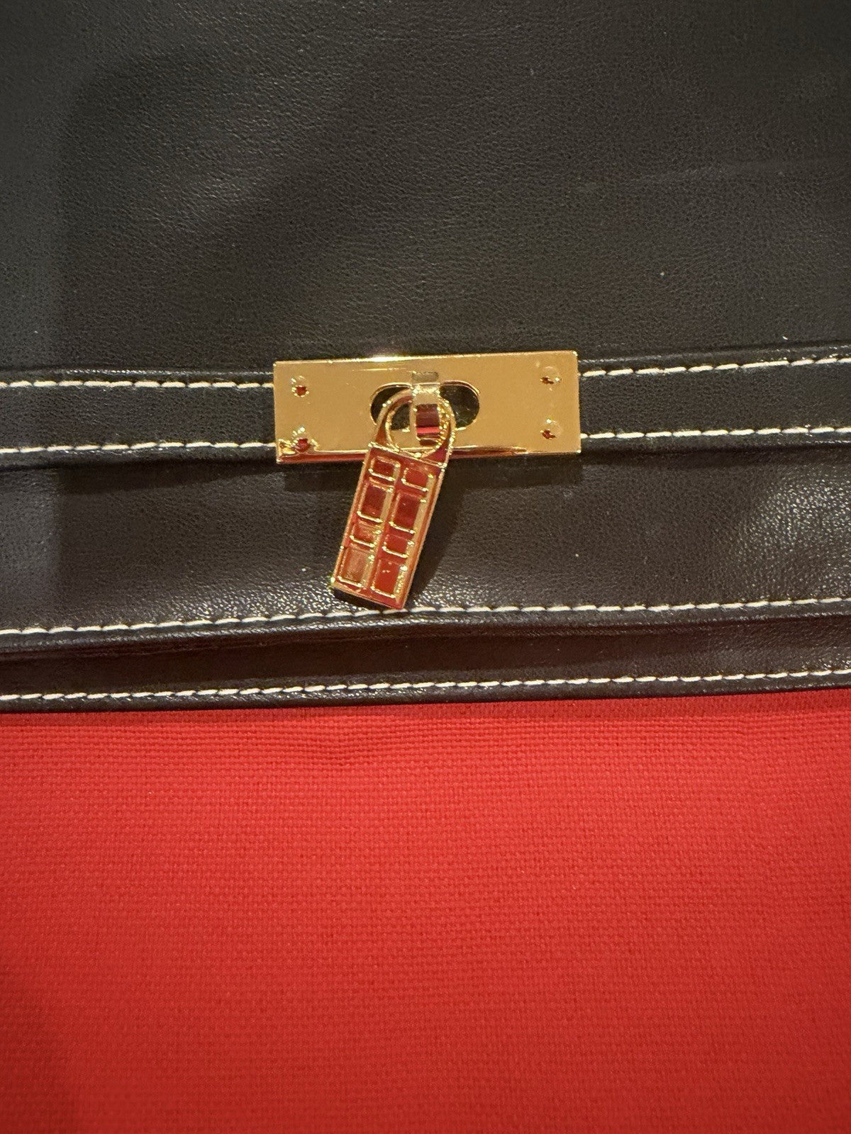 Elizabeth Arden Red Black Canvas Tote Bag Cosmetic Travel Shopper Gift Tag