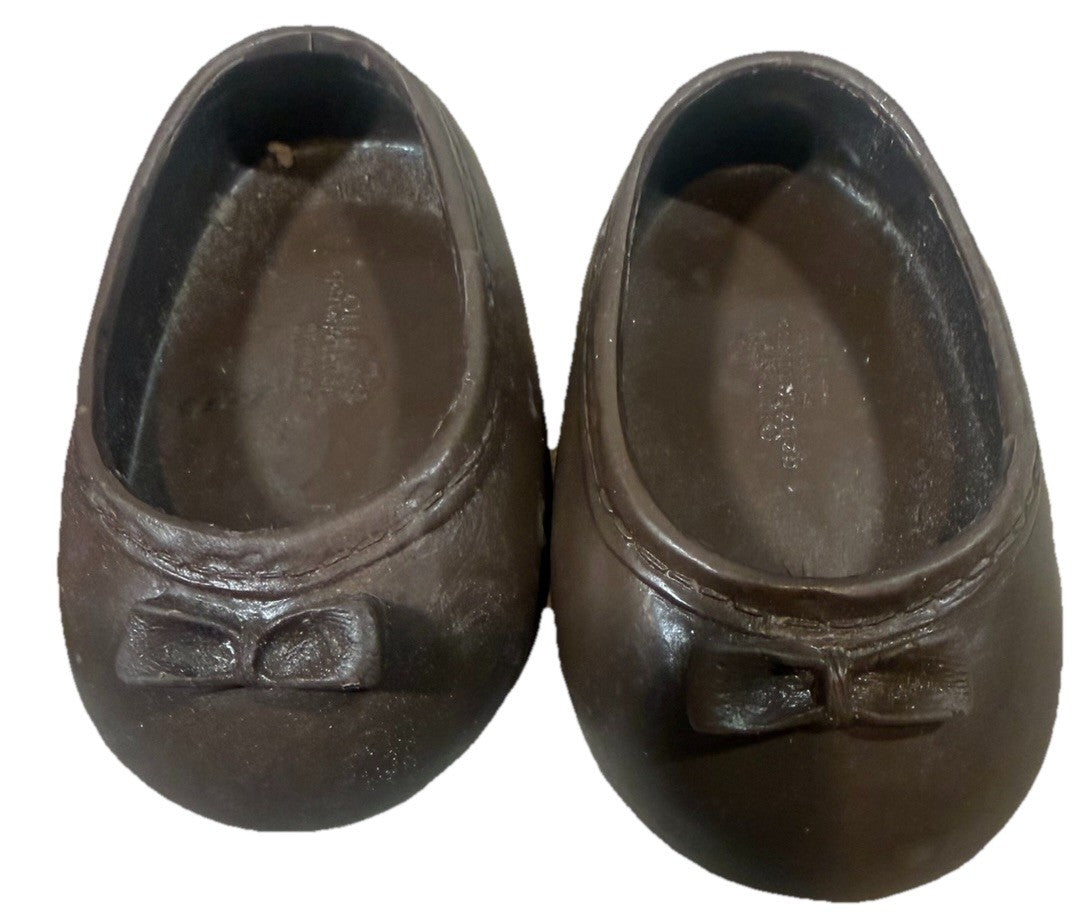 Our Generation 18 Inch Doll Shoes Lot Brown Shoes Purple Tan Sandals