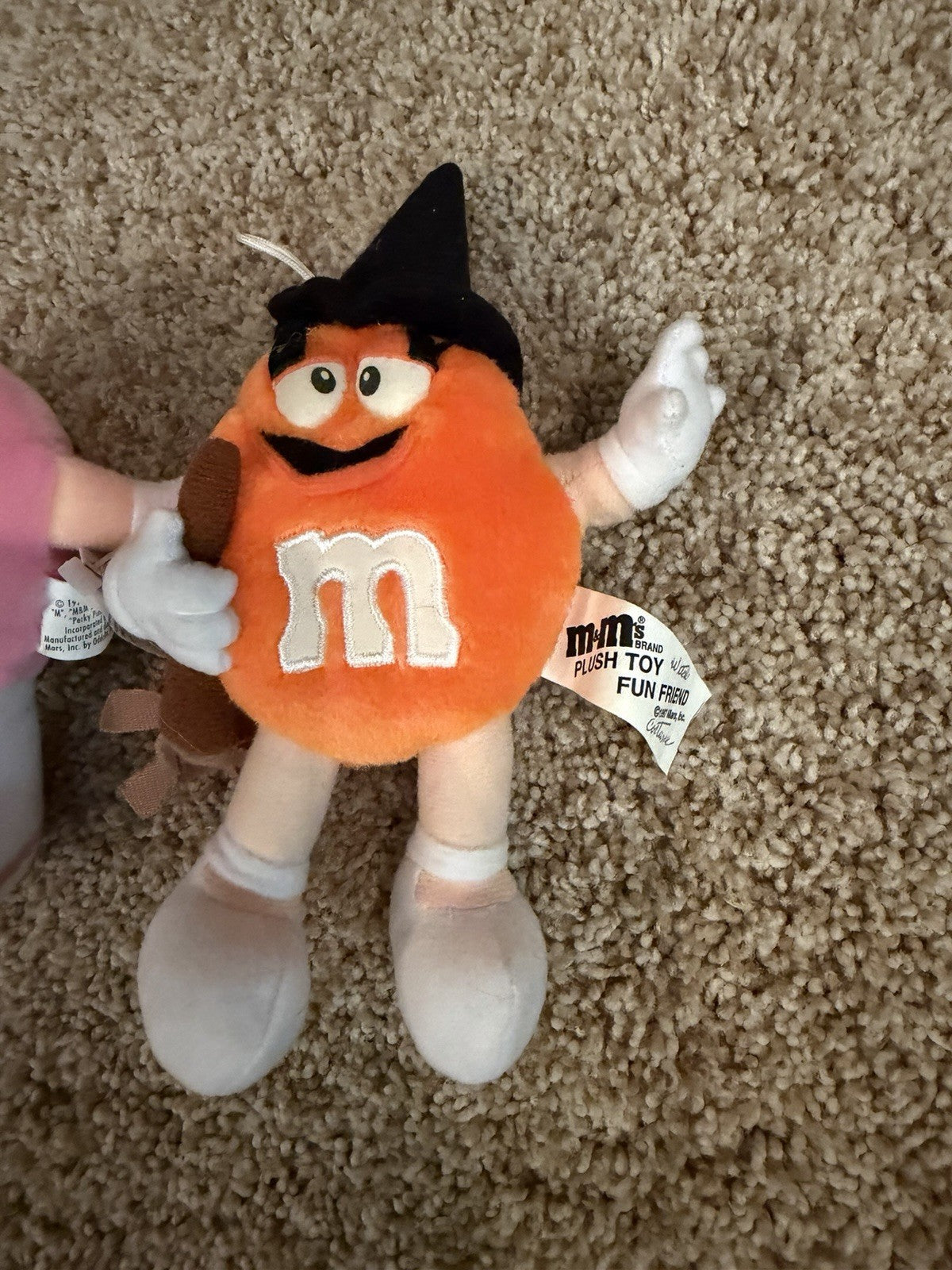Vintage 1998 M&Ms Swarmees Plush Lot 7 Halloween Easter Candy Characters NWT