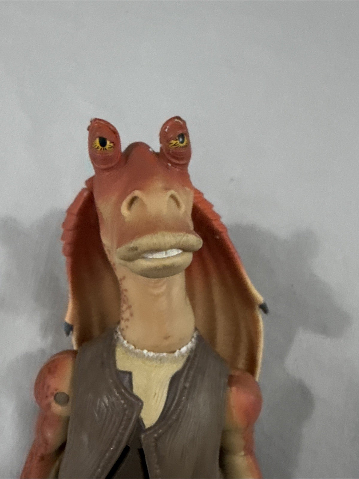 Vintage 1999 Jar Jar Binks Talking Action Figure Star Wars 12'' Untested