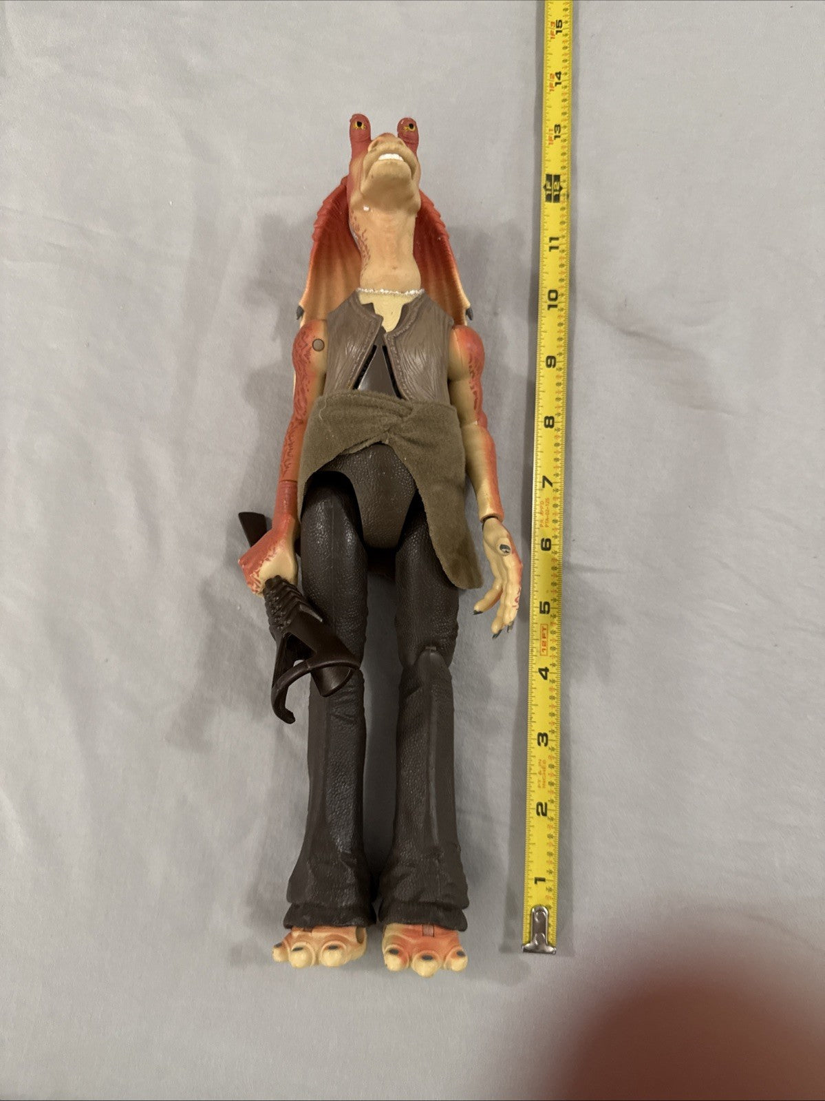 Vintage 1999 Jar Jar Binks Talking Action Figure Star Wars 12'' Untested