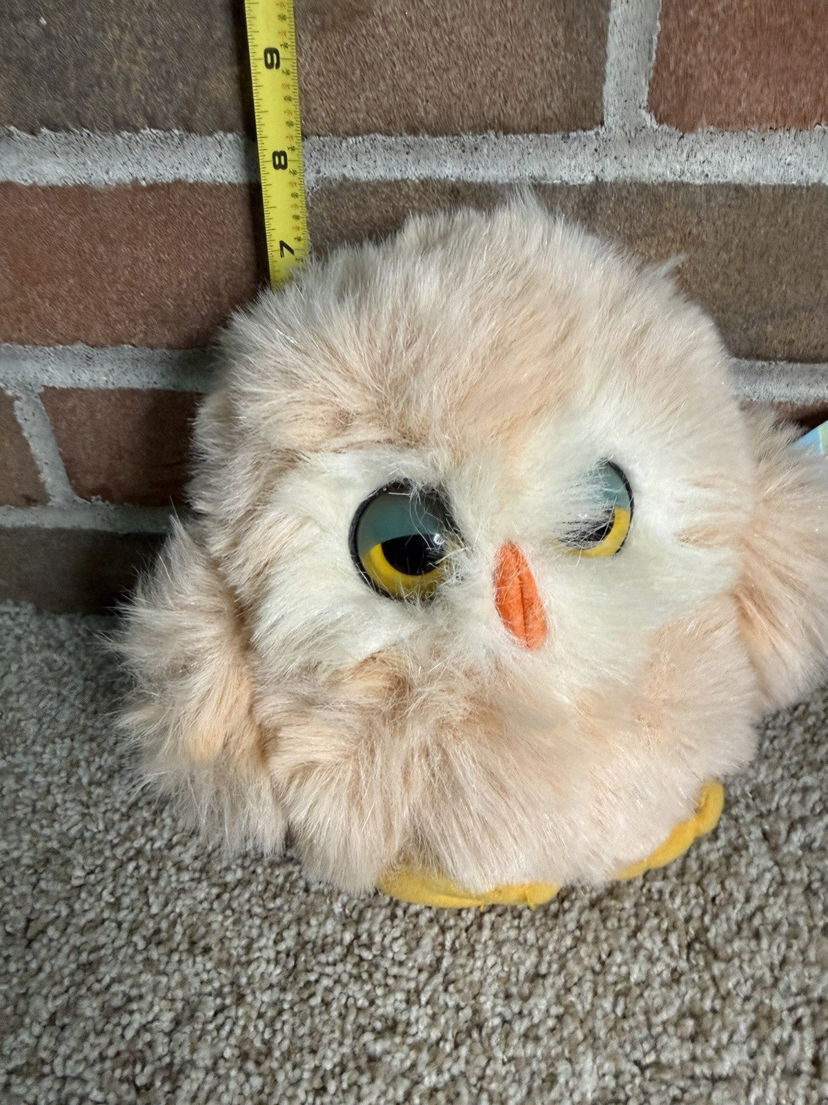 Vintage Owl Plush Stuffed Animal Lot 3 Oogi Fiesta Fun Farm Dakin Bird Toys