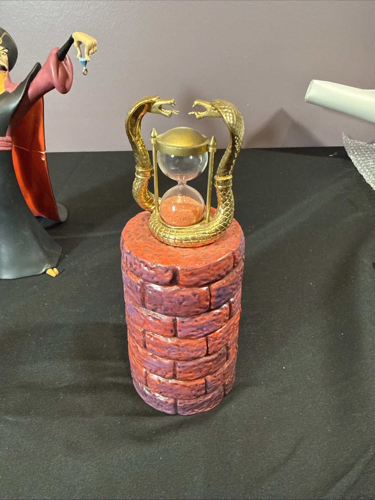 WDCC Disney Jafar Oh Mighty Evil One Figurine Aladdin Cape Damaged No COA