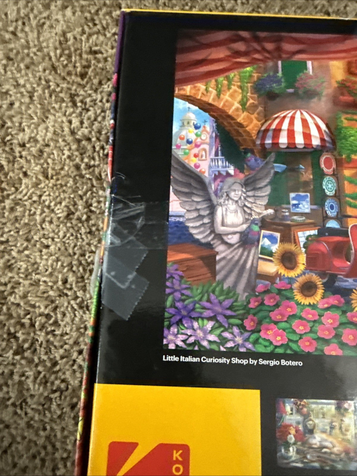 2000 Pc Puzzle Lot 2 Old Storage Room Little Italian Curiosity Shop Ceaco Kodak
