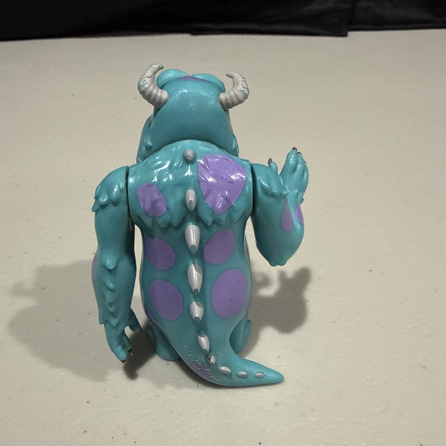 Disney Pixar Monsters Inc Sully Mini Figure 3 Inch, Blue Vinyl, Preowned