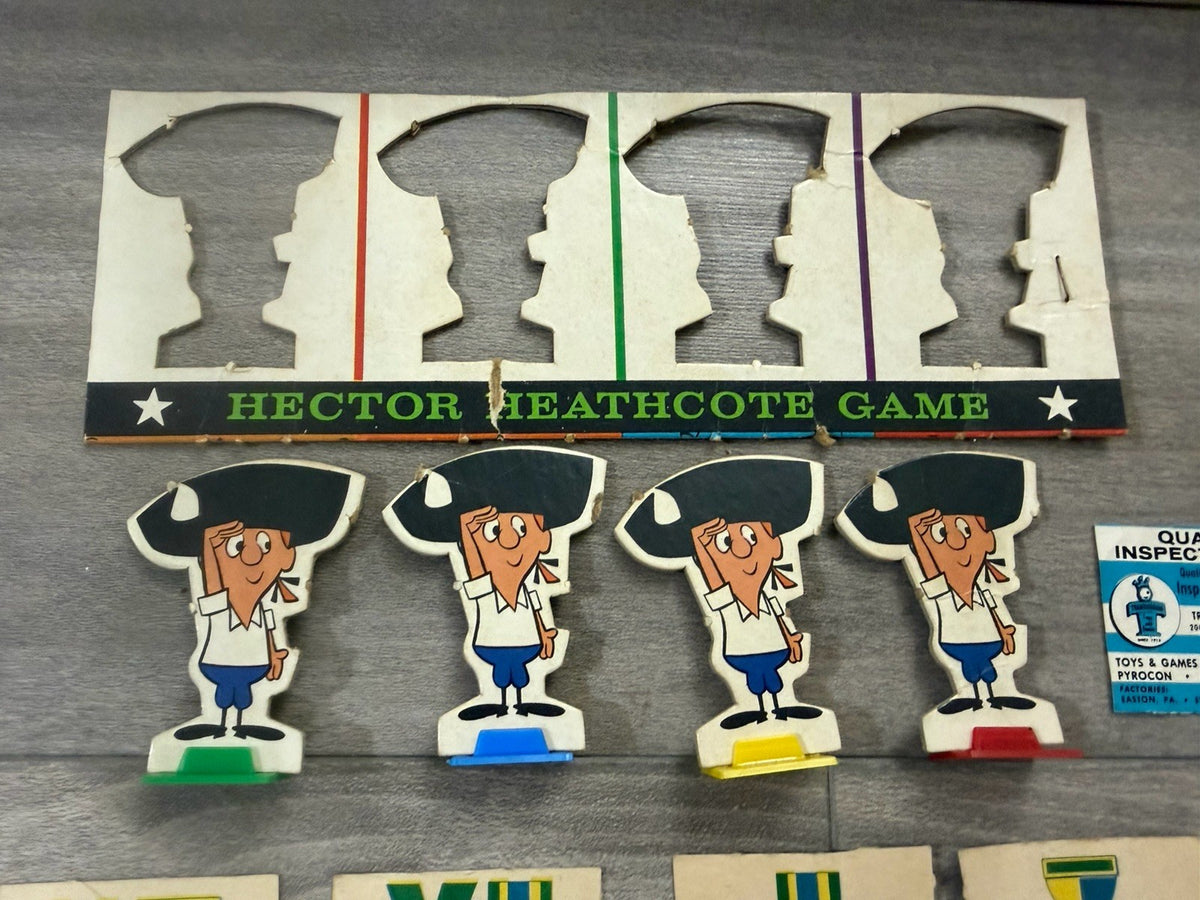 Vintage 1963 Hector Heathcote Game Transogram Terrytoons Board Game Complete