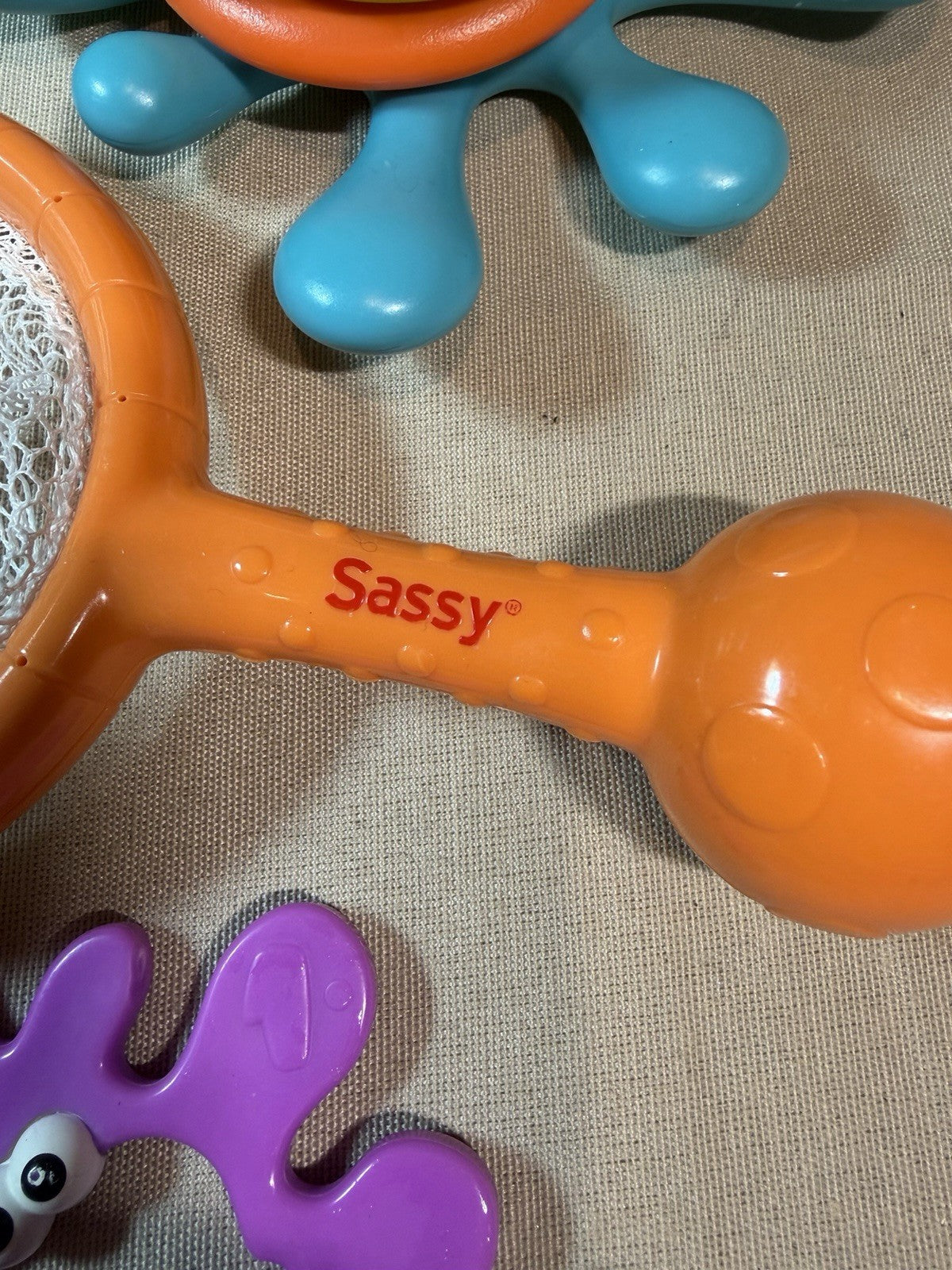 Bath Toy Lot Munchkin Boon Sassy Snail Stacker Fishing Ring Toss