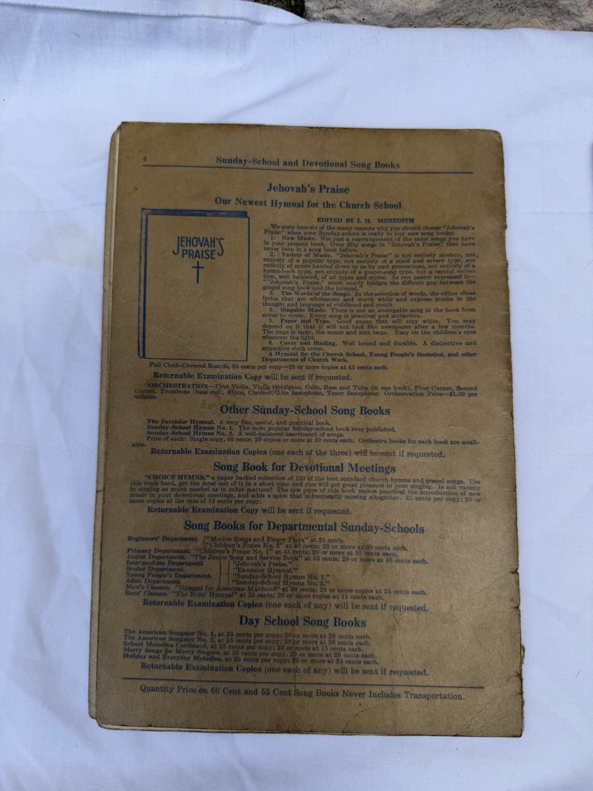 Vintage 1920s 1930s Christmas Pageant Play Cantata Sheet Music Lot Rare