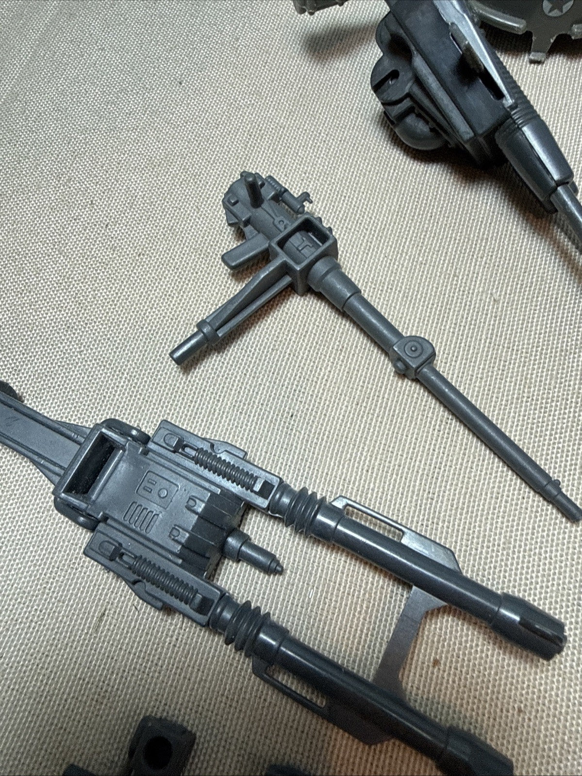 Vintage GI Joe Cobra Vehicle Parts Accessories Lot ARAH Hasbro 1980s Original