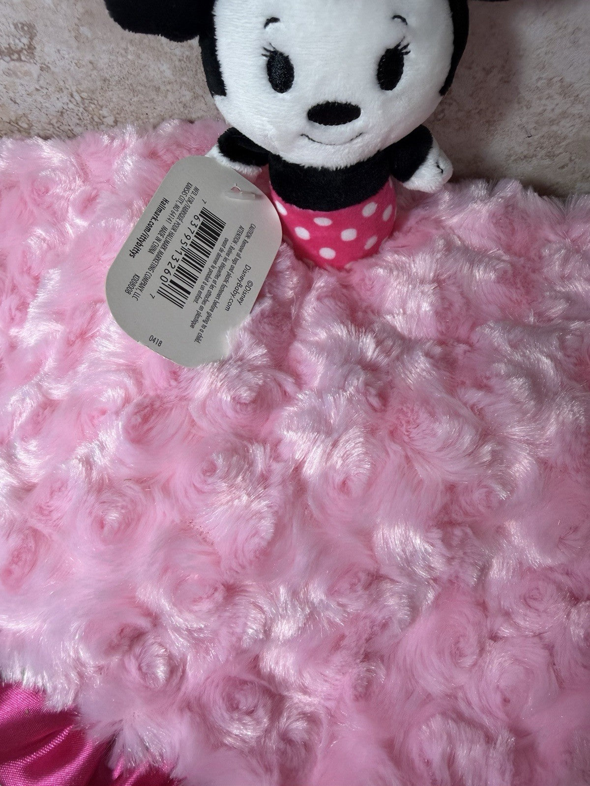 Disney Minnie Mouse Lot Hallmark Itty Bittys Baby Plush & 2001 House of Mouse