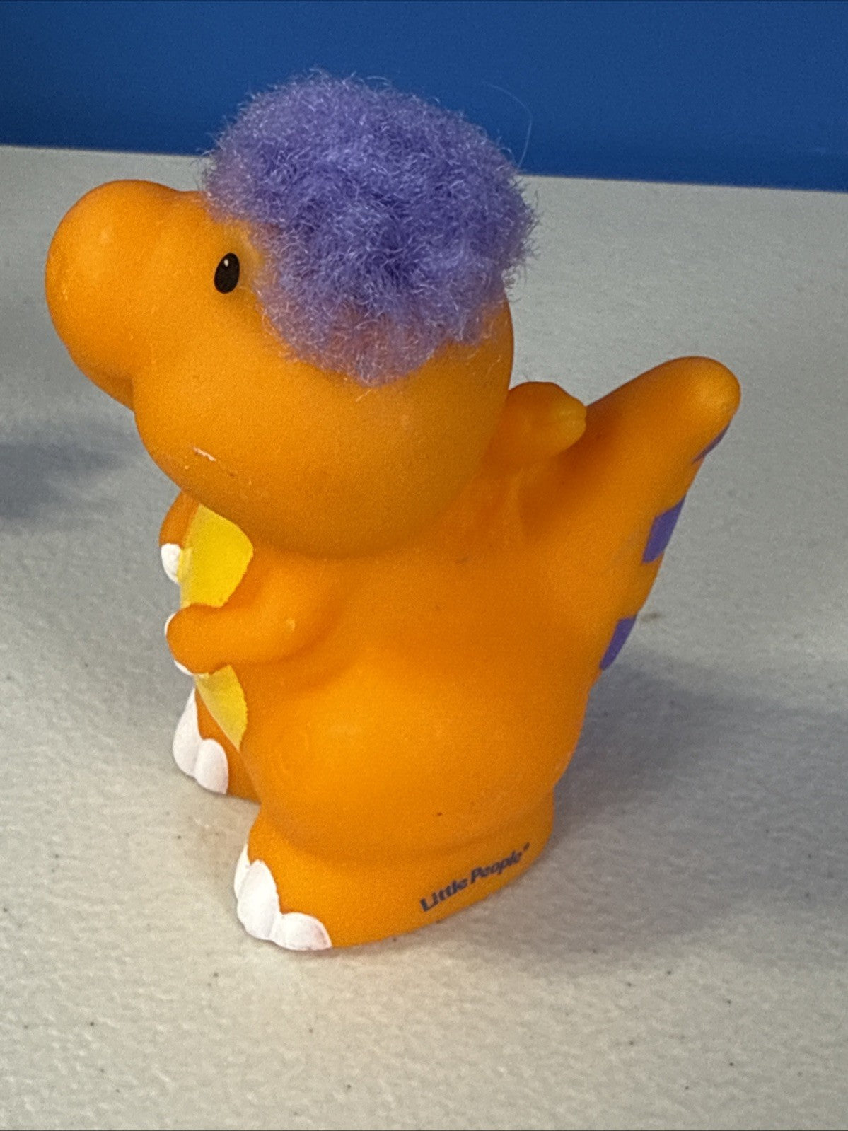 Vintage Fisher Price Little People Dinosaur Donald Egg Baby T Rex Cave Person