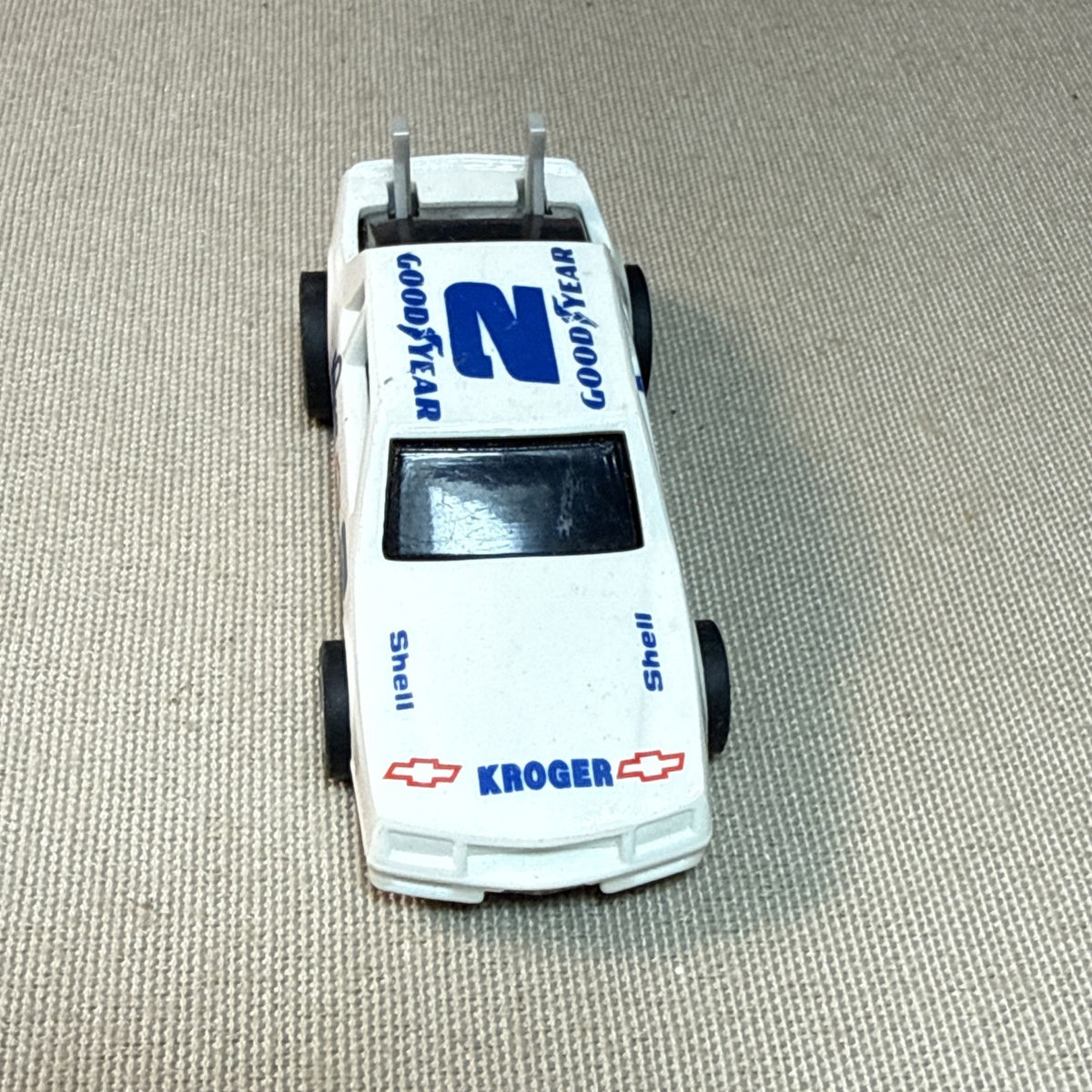 Vintage 1986 Hot Wheels Power Command Stingray & Chevy Stocker Cars Pair