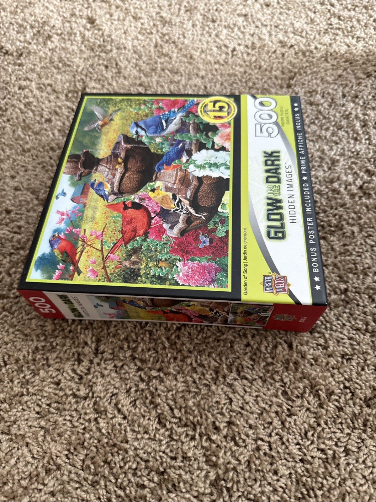 Lot Of 2 Bird Puzzle Lot of 10 100pc 300pc 500pc New in Box + Glow In Dark 500pc