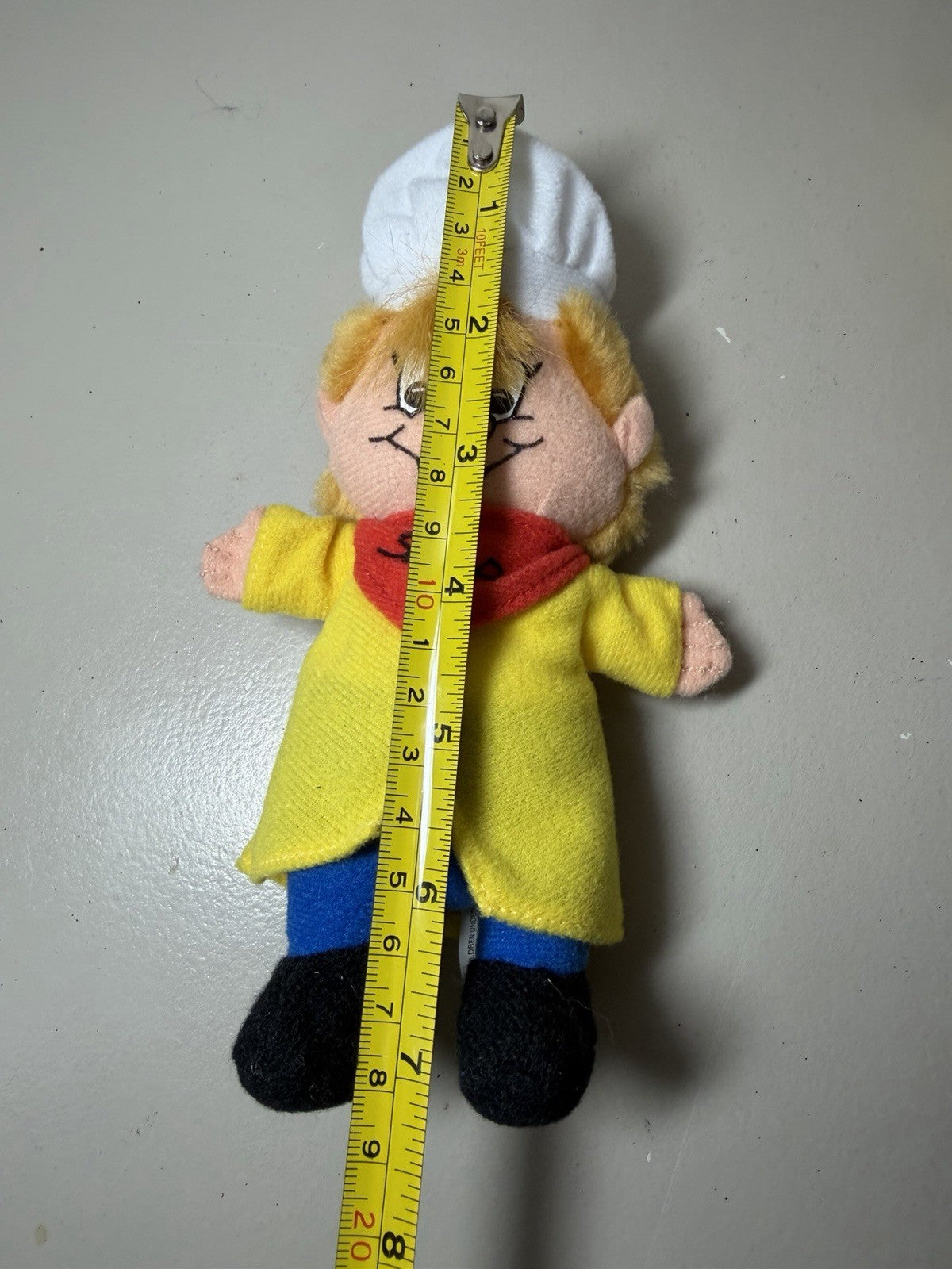 Vintage 1997 Snap and Pop Rice Krispies Cereal Mascot Plush Set of 2 Toys
