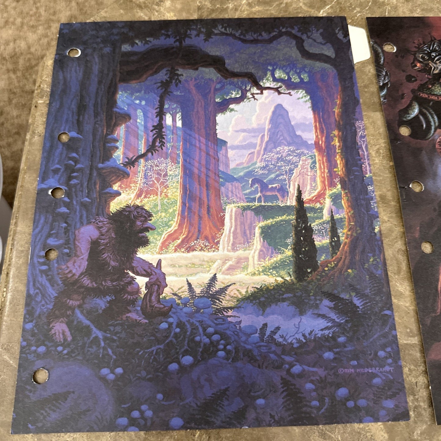 AD&D 2nd Edition Monstrous Compendium Vol 3 Forgotten Realms Bundle with Extras