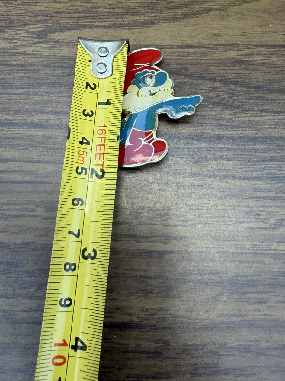 Vintage Smurfs Enamel Pin Brooch Lot Peyo Papa Smurf Smurfette Characters 1980s