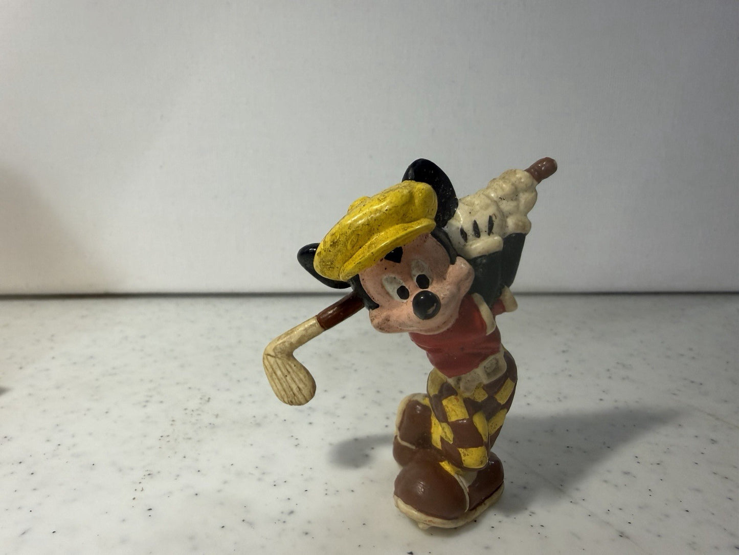 Disney Mickey Mouse Figure Lot 8pc Santa Aviator Classic Mattel Collectibles Toy