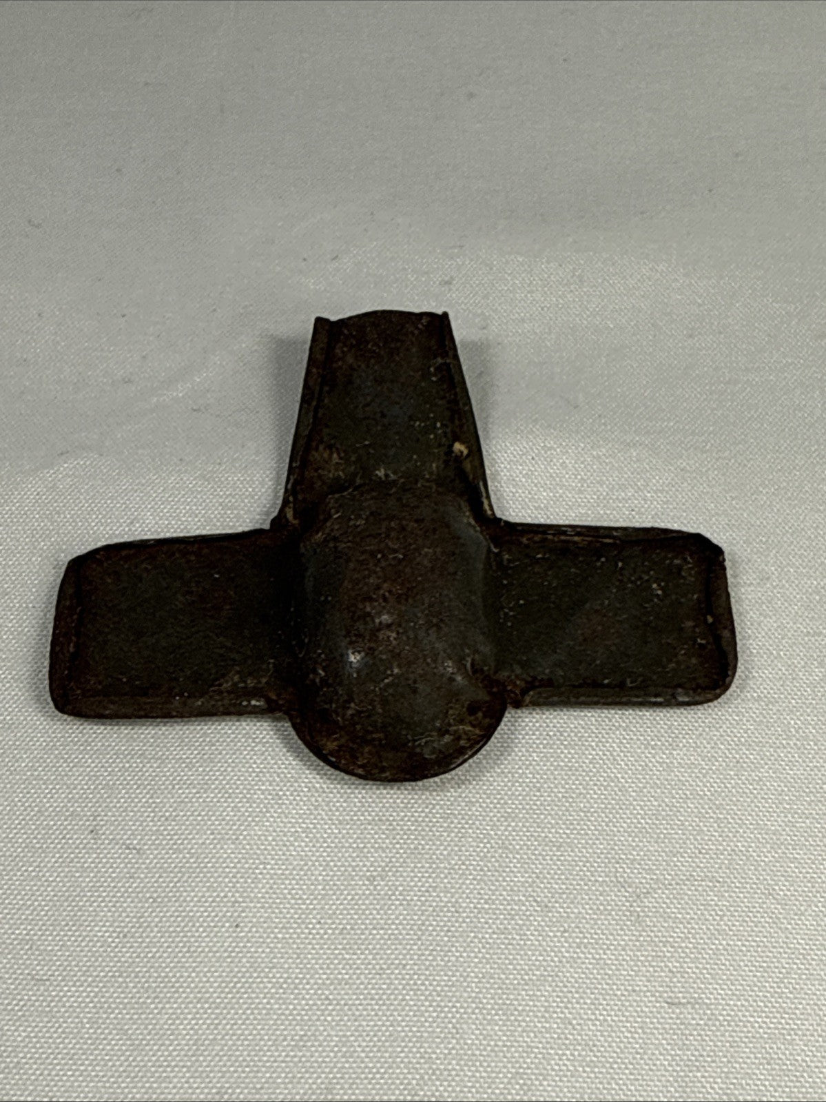 Antique Tin Litho WWII Toy Airplane Whistle 2 Inch