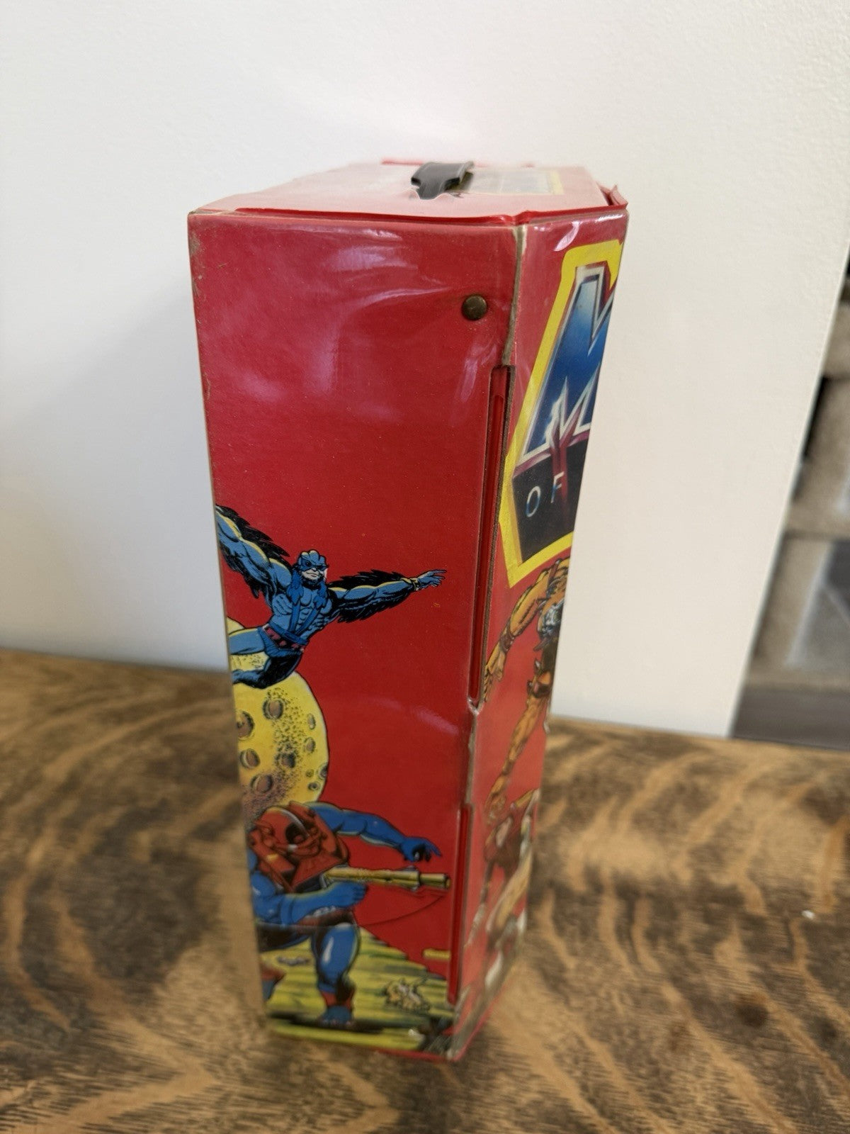 Vintage 1980s Masters of the Universe Mattel Collectors Case Holds 8 MOTU Figure