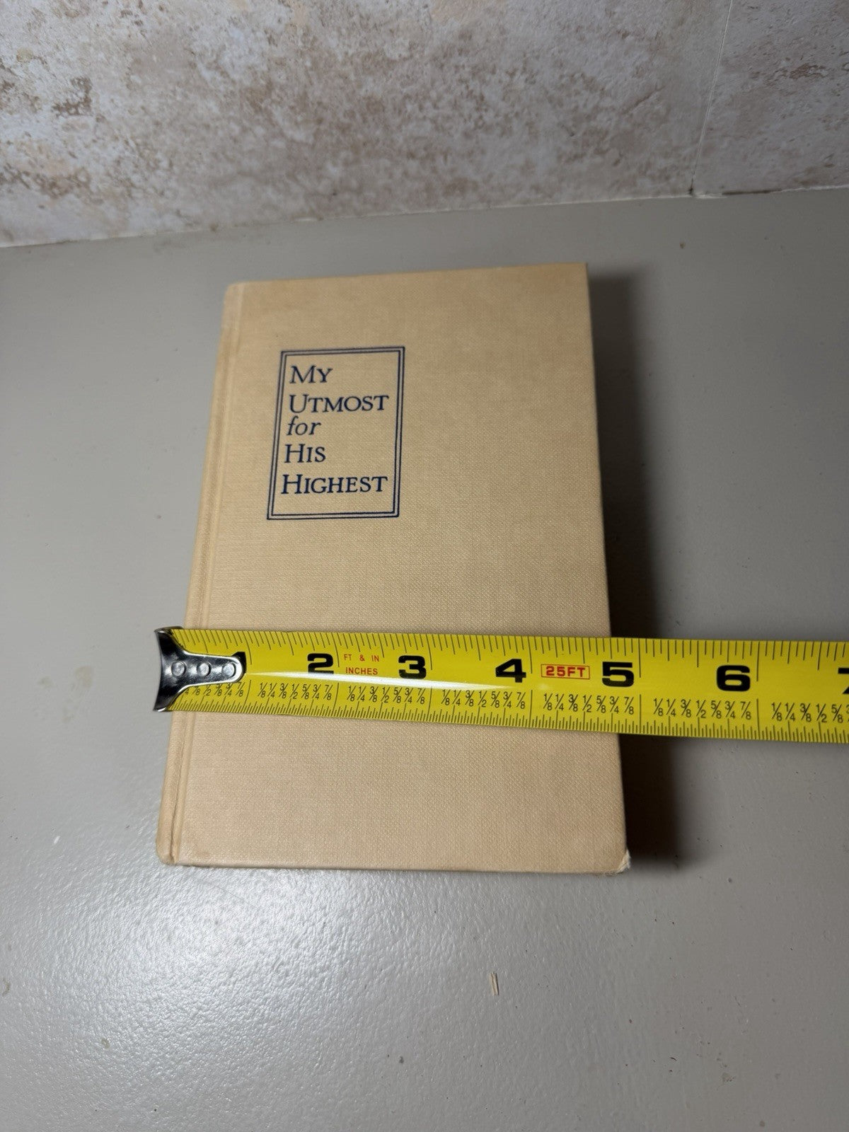 My Utmost for His Highest Oswald Chambers Dodd Mead 1935 Hardcover Devotional