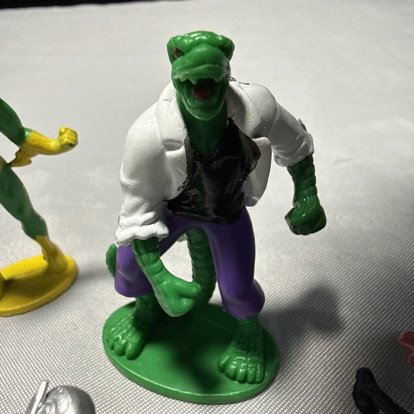 Marvel Nano Figures Lot Electro Lizard Ant Man Die Cast Mini Figures