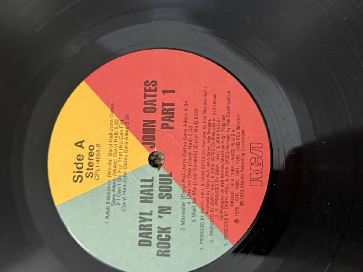 Hall Oates Vinyl LP Lot 3 Live Apollo Big Bam Boom Rock N Soul Part 1 RCA Rock