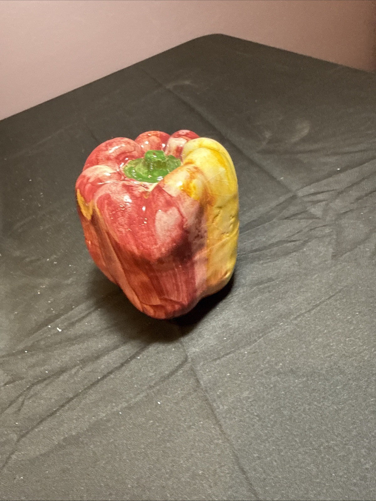 Vintage Ceramiche ABC Bassano vegetables Set Of 5, Garlic, Peppers, Cauliflower