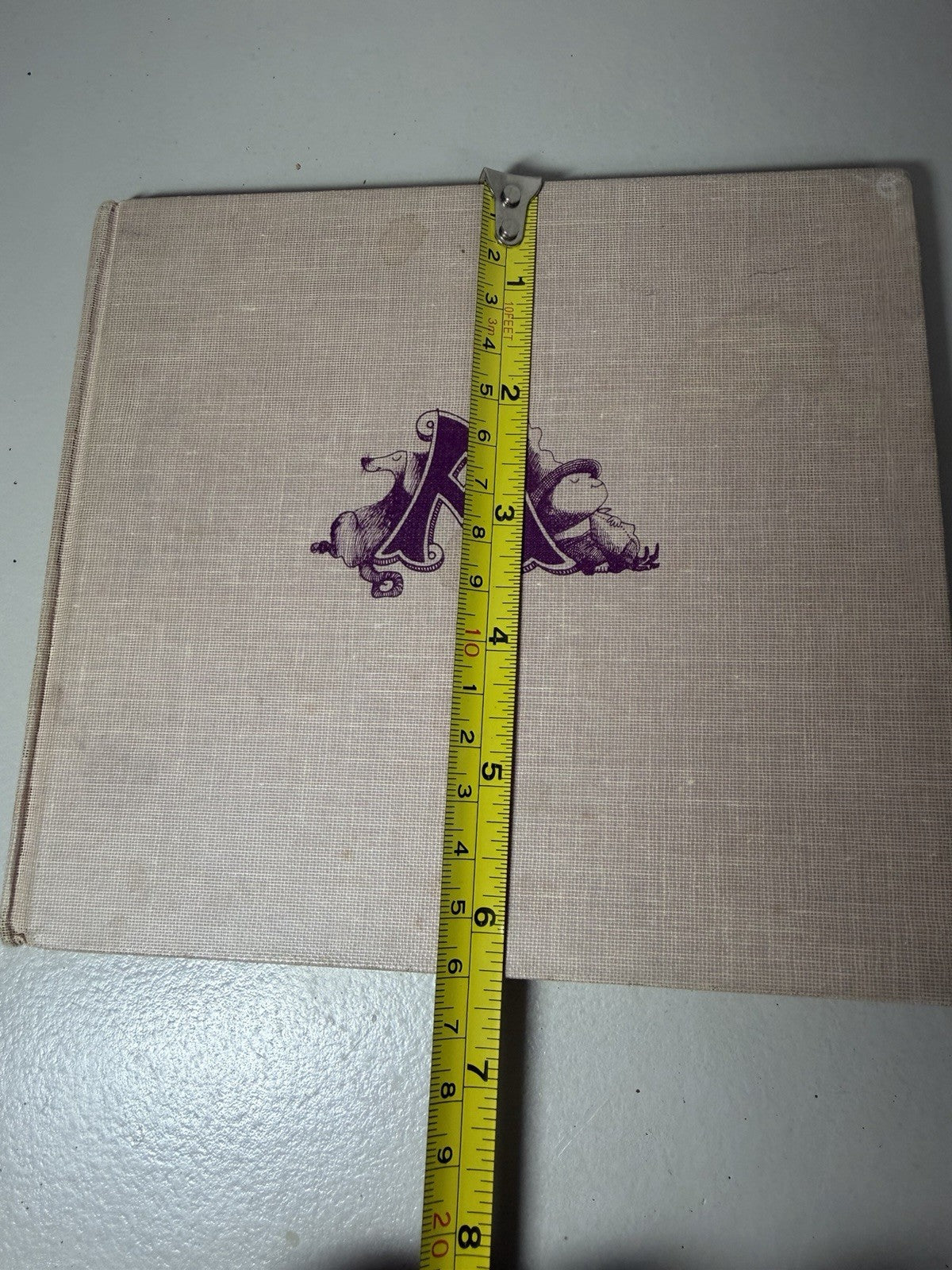 Vintage 1961 A Is For Anything Katharina Barry Childrens Book First Edition ABC