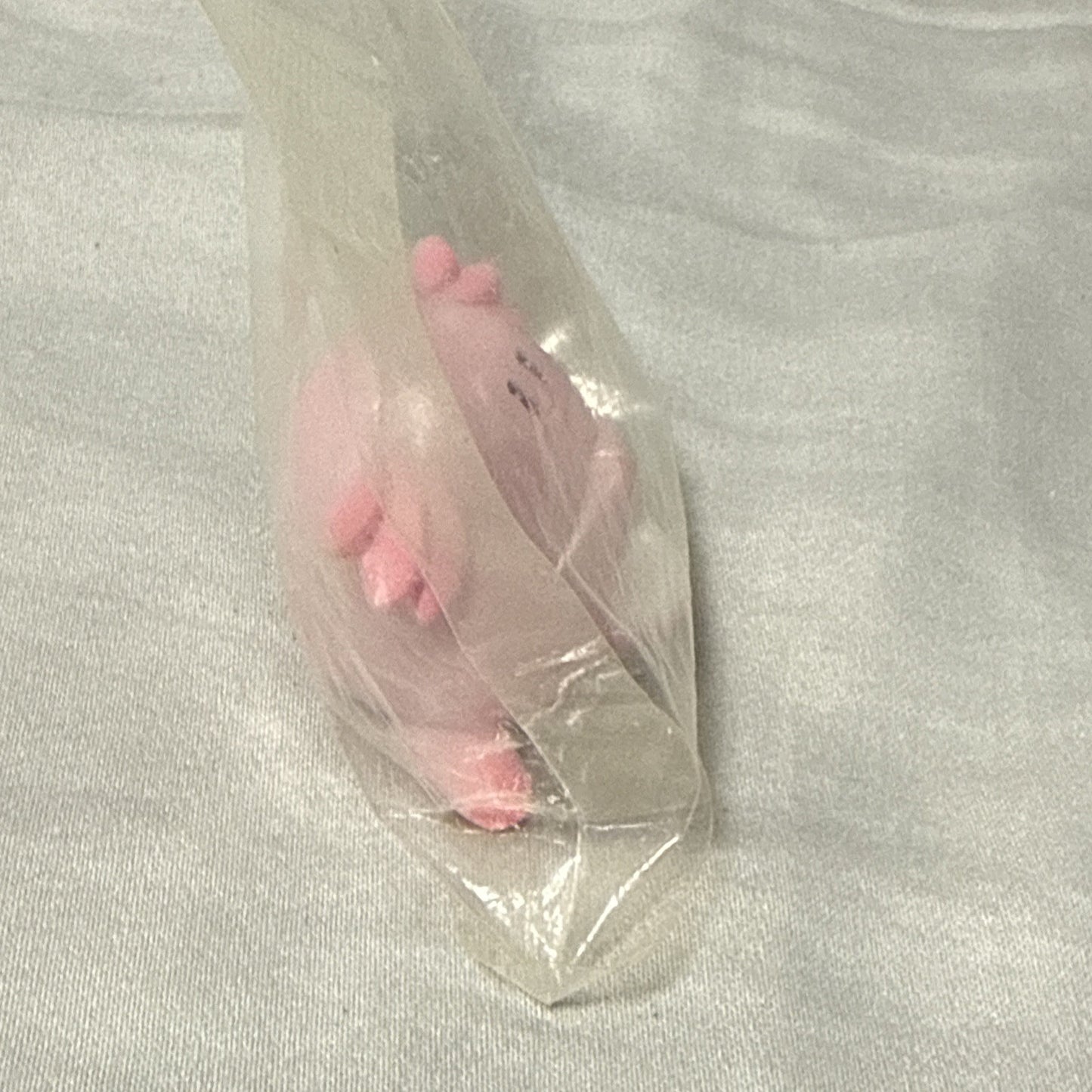 Vintage 1990s Pokemon Chansey Pearl Pink Egg Figure 1.5 Inch Sasco New Sealed