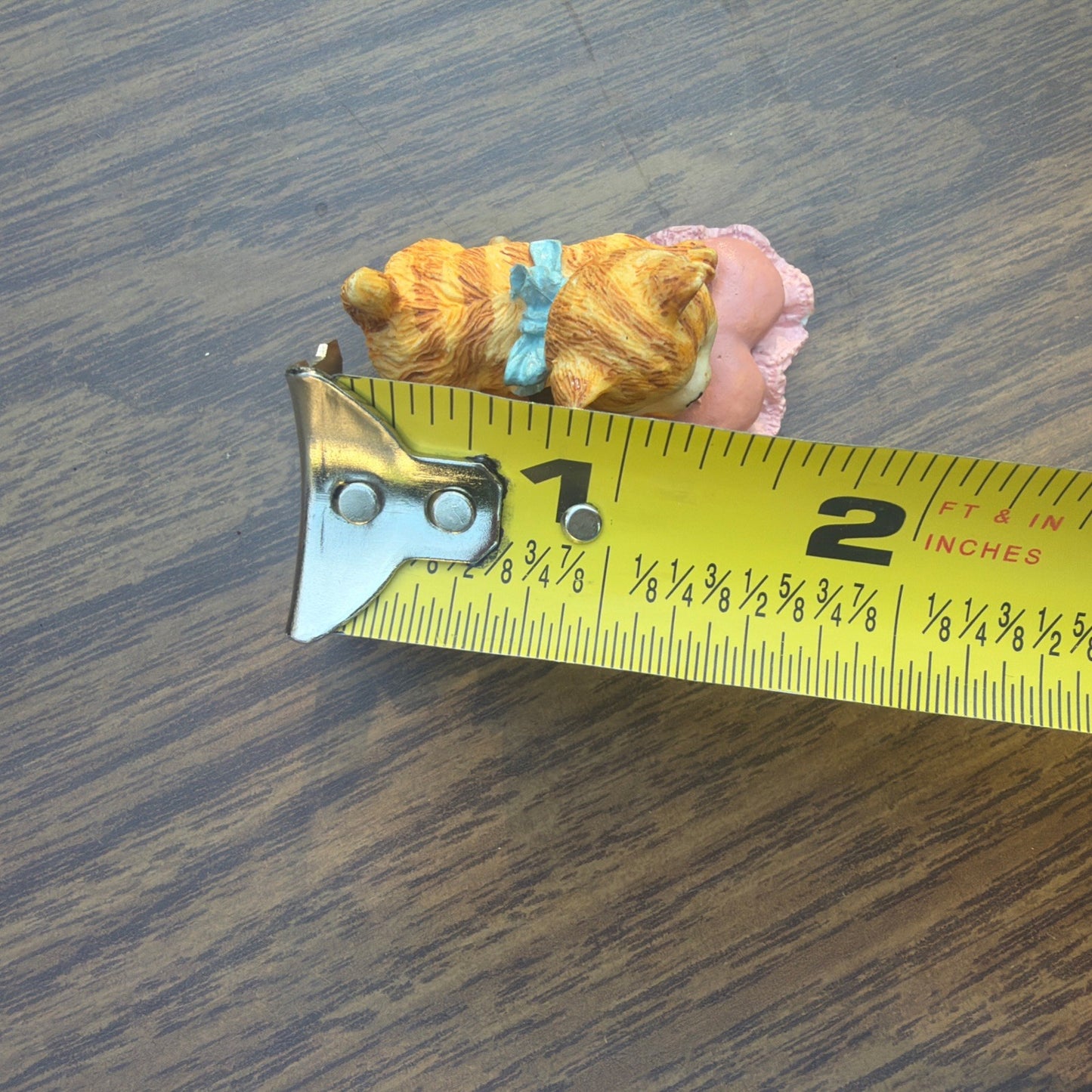 Miniature Cat Figurines Mixed Lot Tiny Ceramic Resin Cats