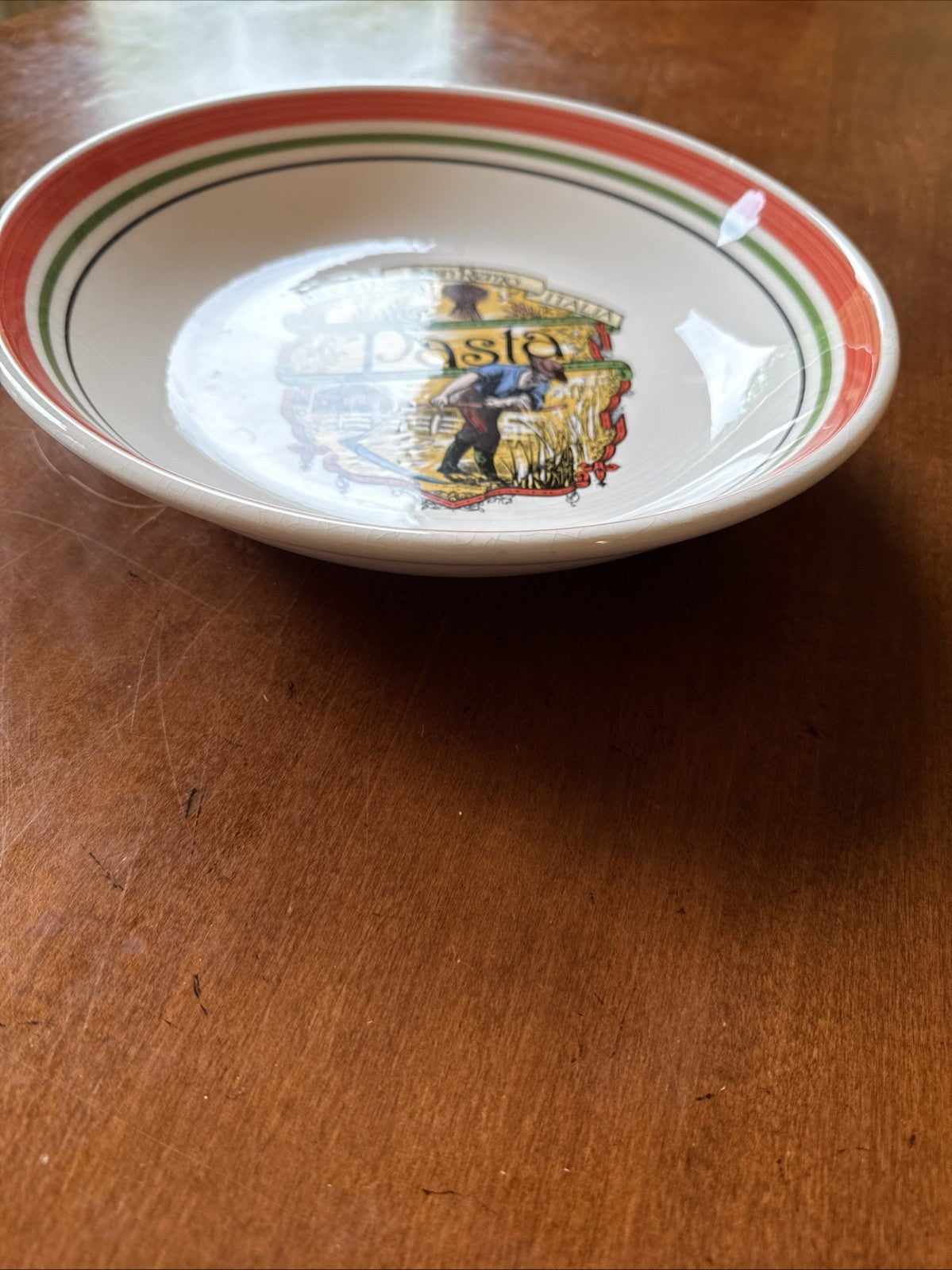 Vintage Buona San Remo Italia Pasta Serving Bowl Made In Italy Himark