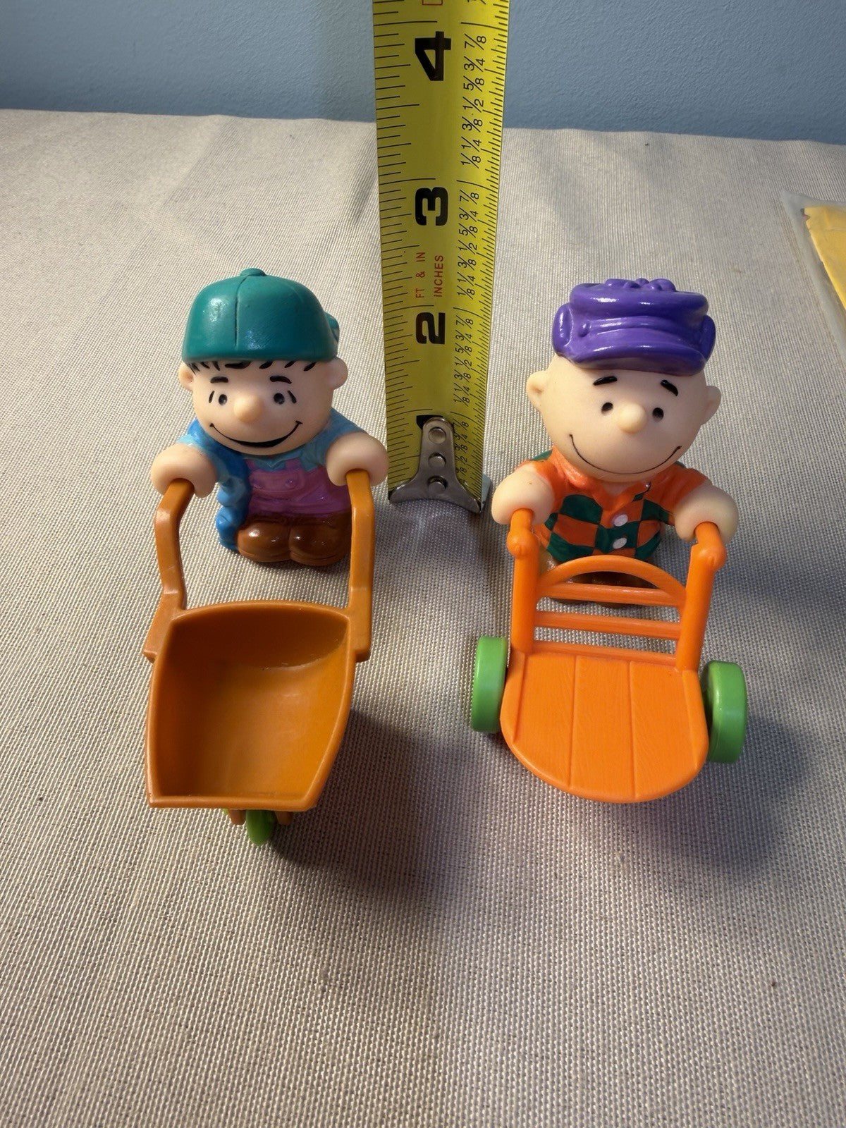 Vintage Peanuts Charlie Brown Snoopy Toy Car Gift Wrap 1970s Mixed Collection