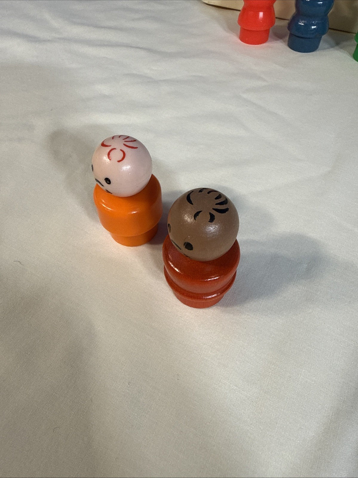 Vintage Fisher Price Little People Nursery School 929 Playset Figures No Roof