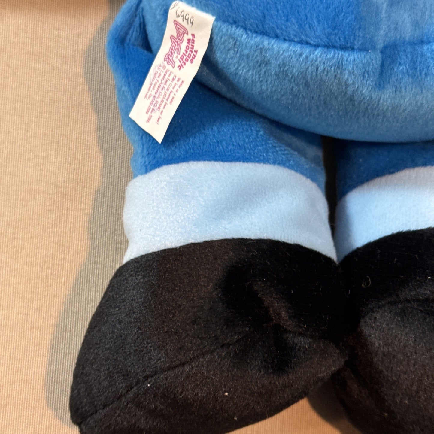 Vintage Lisa Frank Panda Painter Plush 17 Inch Stuffins 1998 Rare
