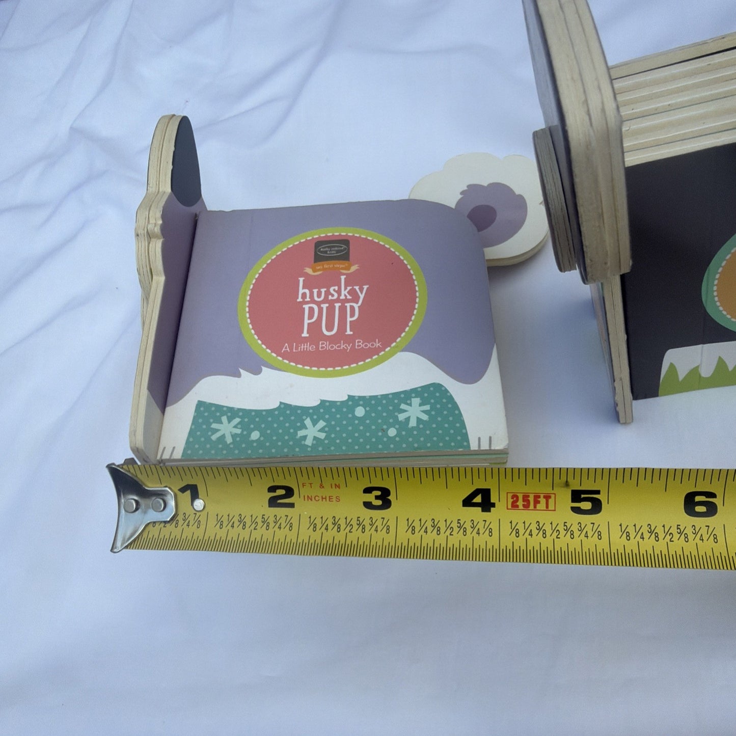 Kathy Ireland Baby My First Steps Chunky Board Books Husky Labrador Dog Lot of 2