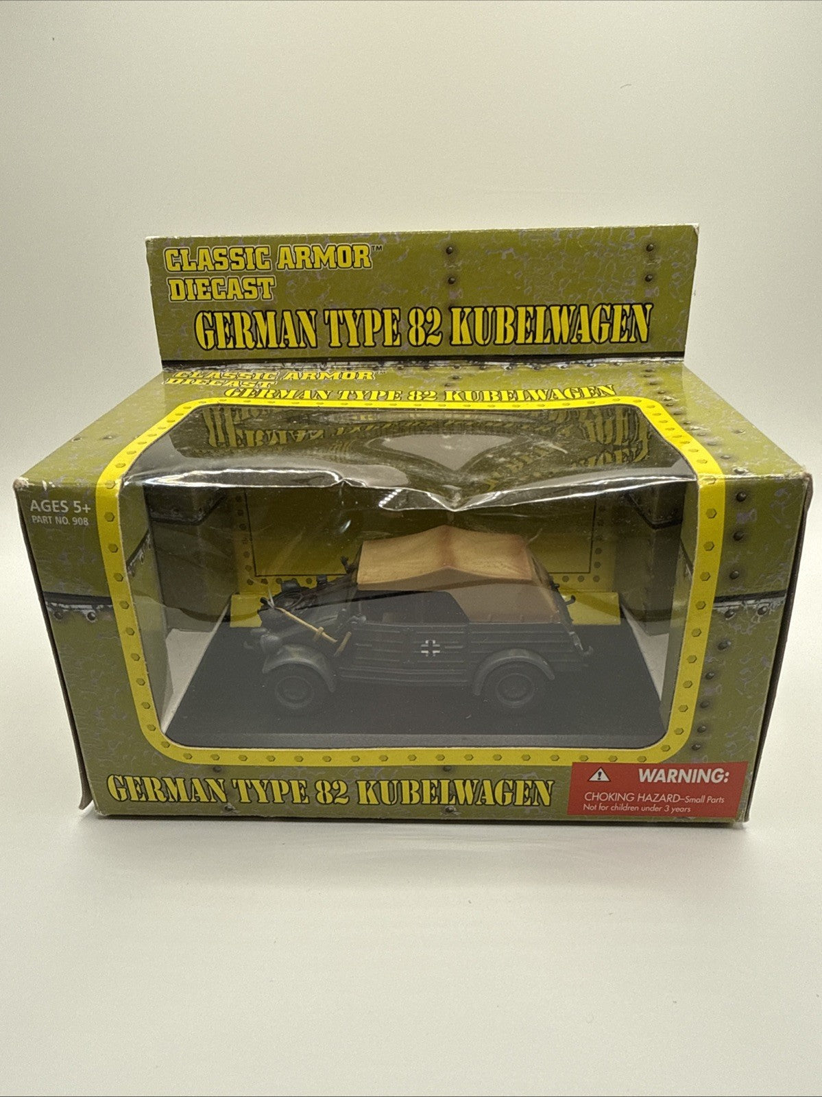 German Type 82 Kubelwagen Classic Armor Diecast Millennium Toys 2005