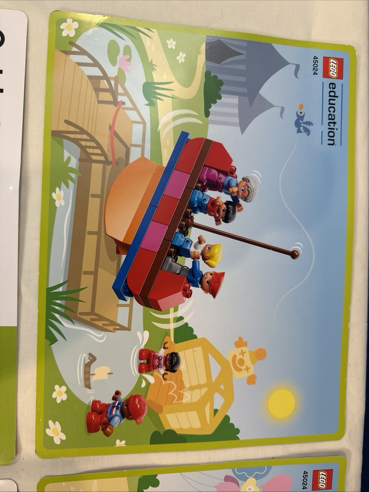 LEGO Education DUPLO STEAM Park 45024 Building Cards Replacement Instructions⁠