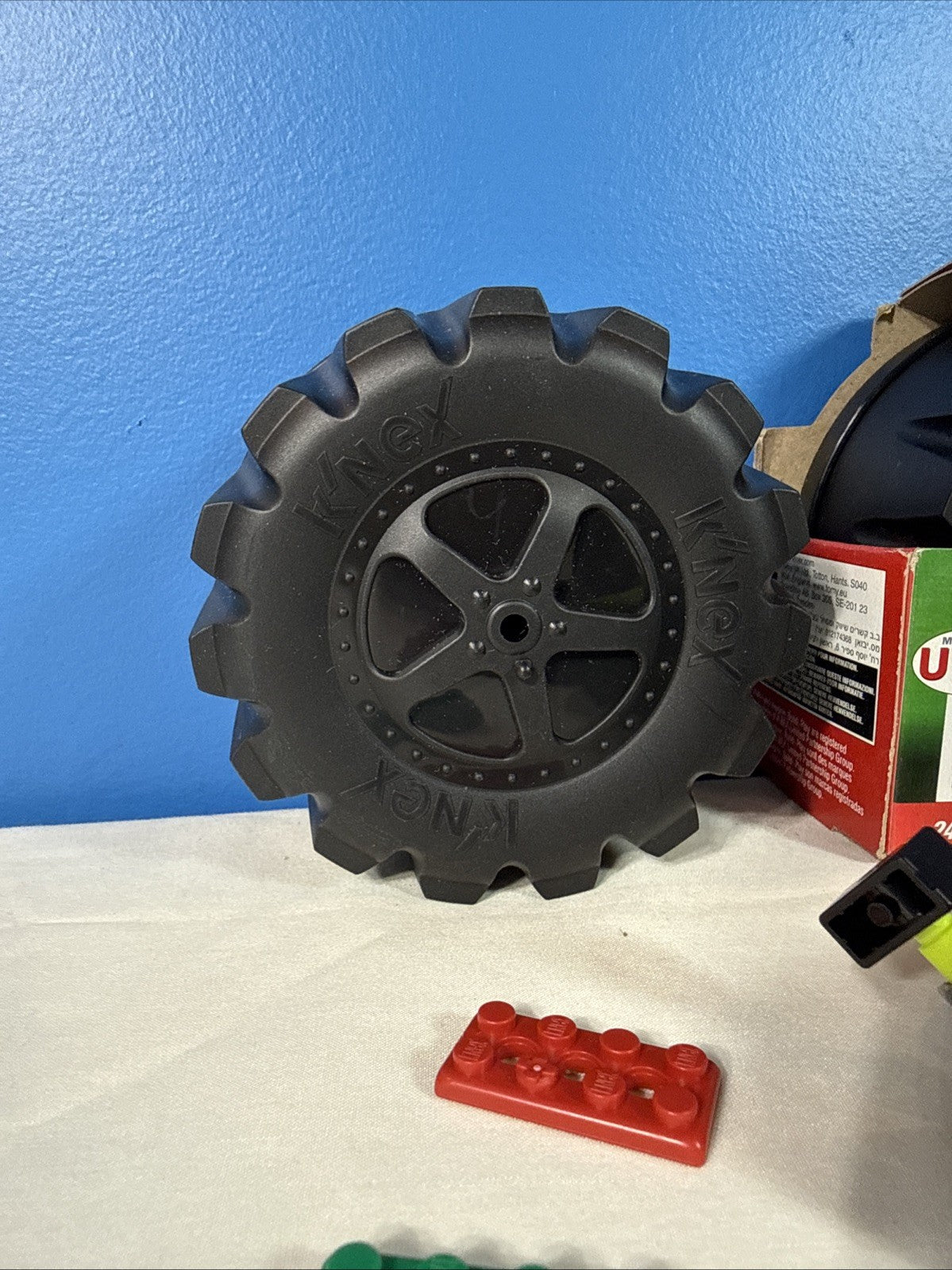 KNEX Random Mixed Replacement Parts Racers Wheels Instructions Bulk Building Lot