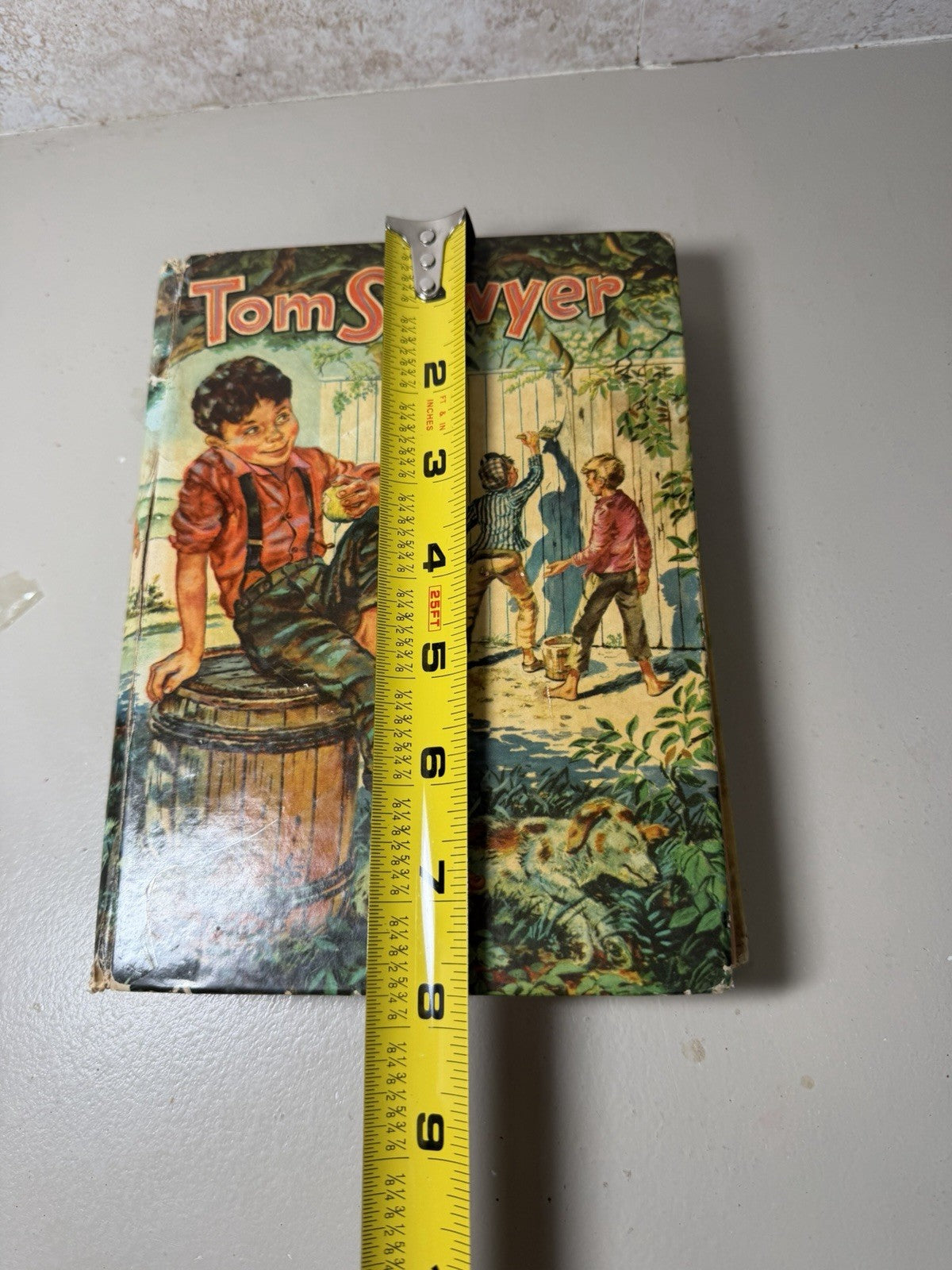Vintage Mark Twain Hardcover Books Lot Tom Sawyer & Huckleberry Finn 1954-1959