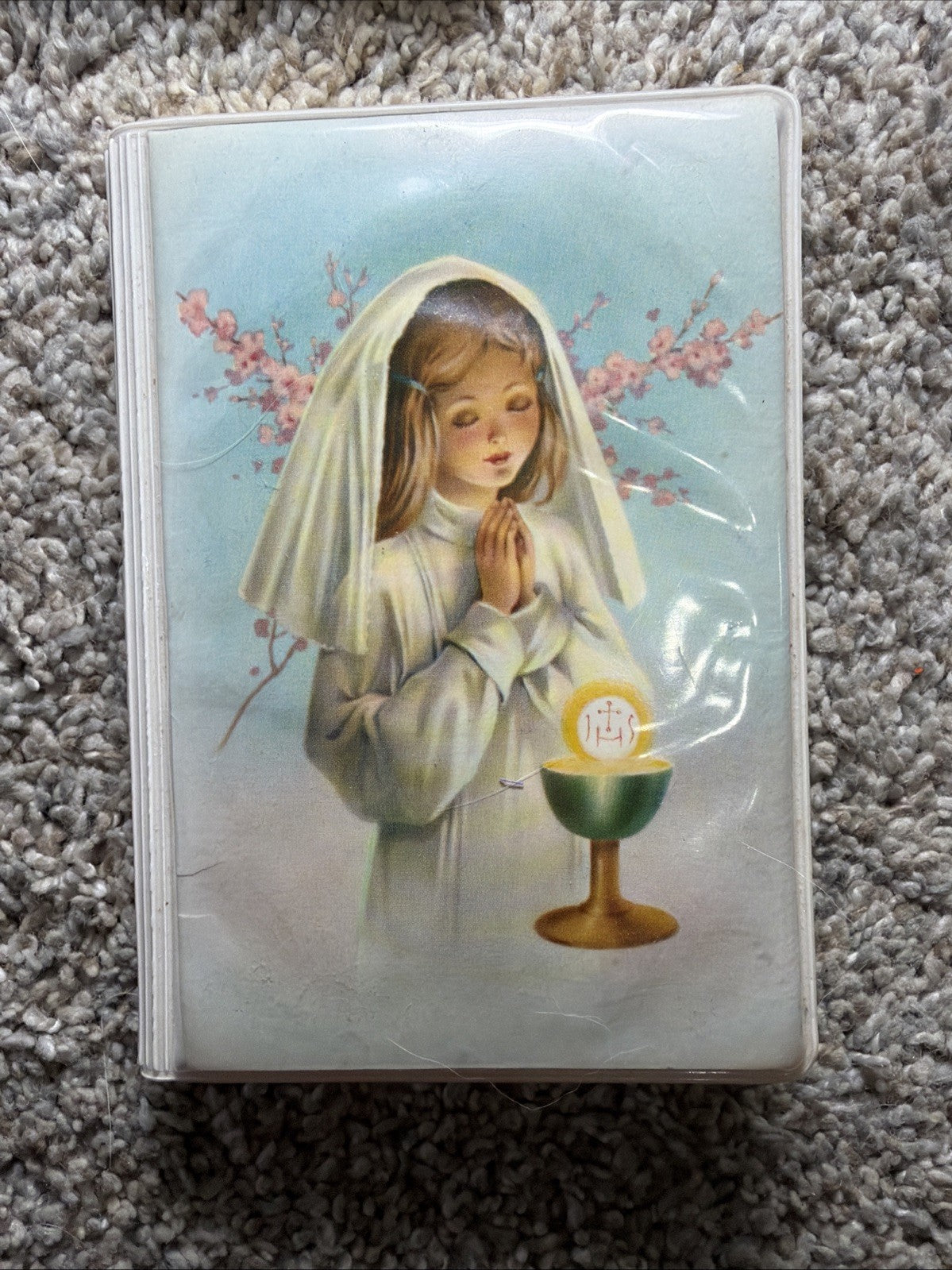 Blessed Trinity Missal First Holy Communion Padded Books 1972 1973 Set